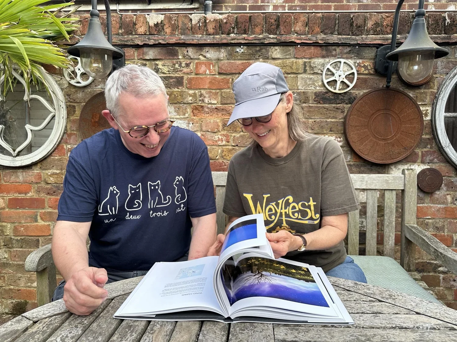 Gordon and Elizabeth in Surrey