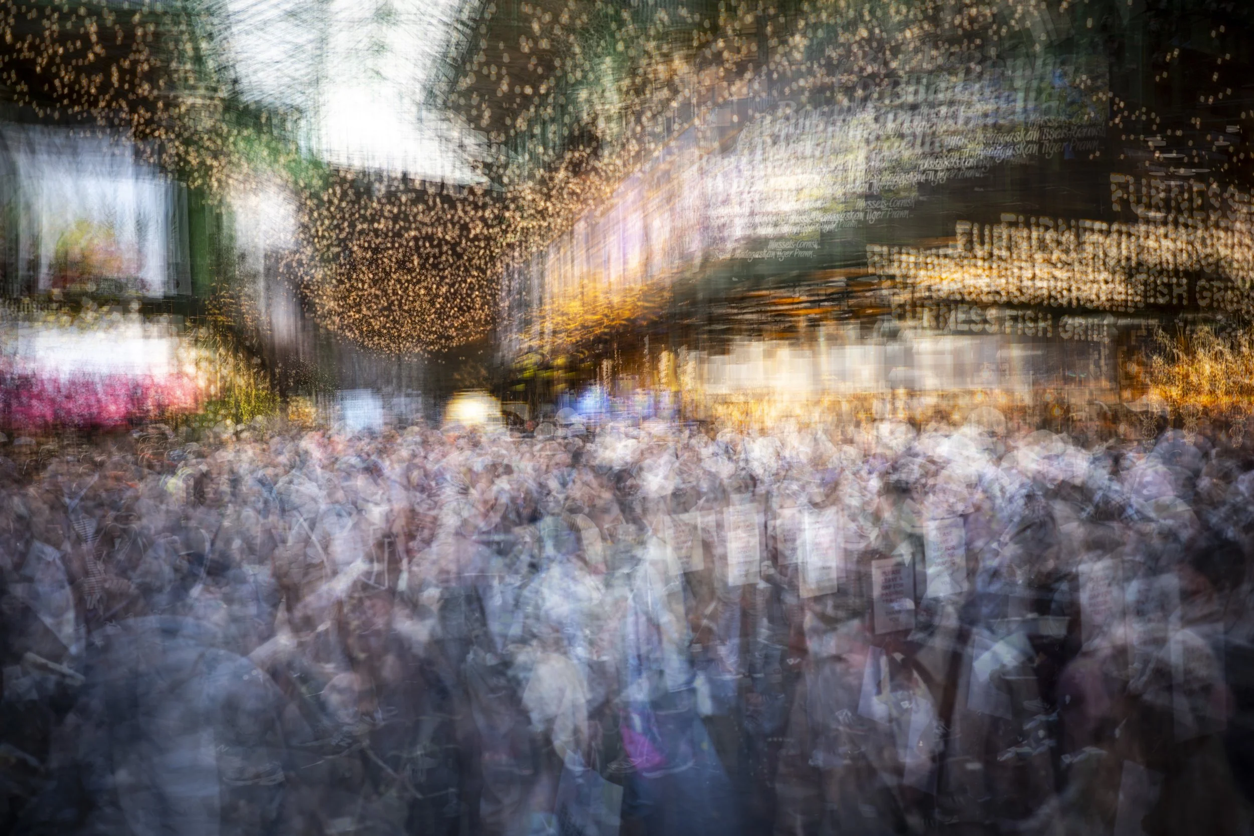 Borough Market crowds
