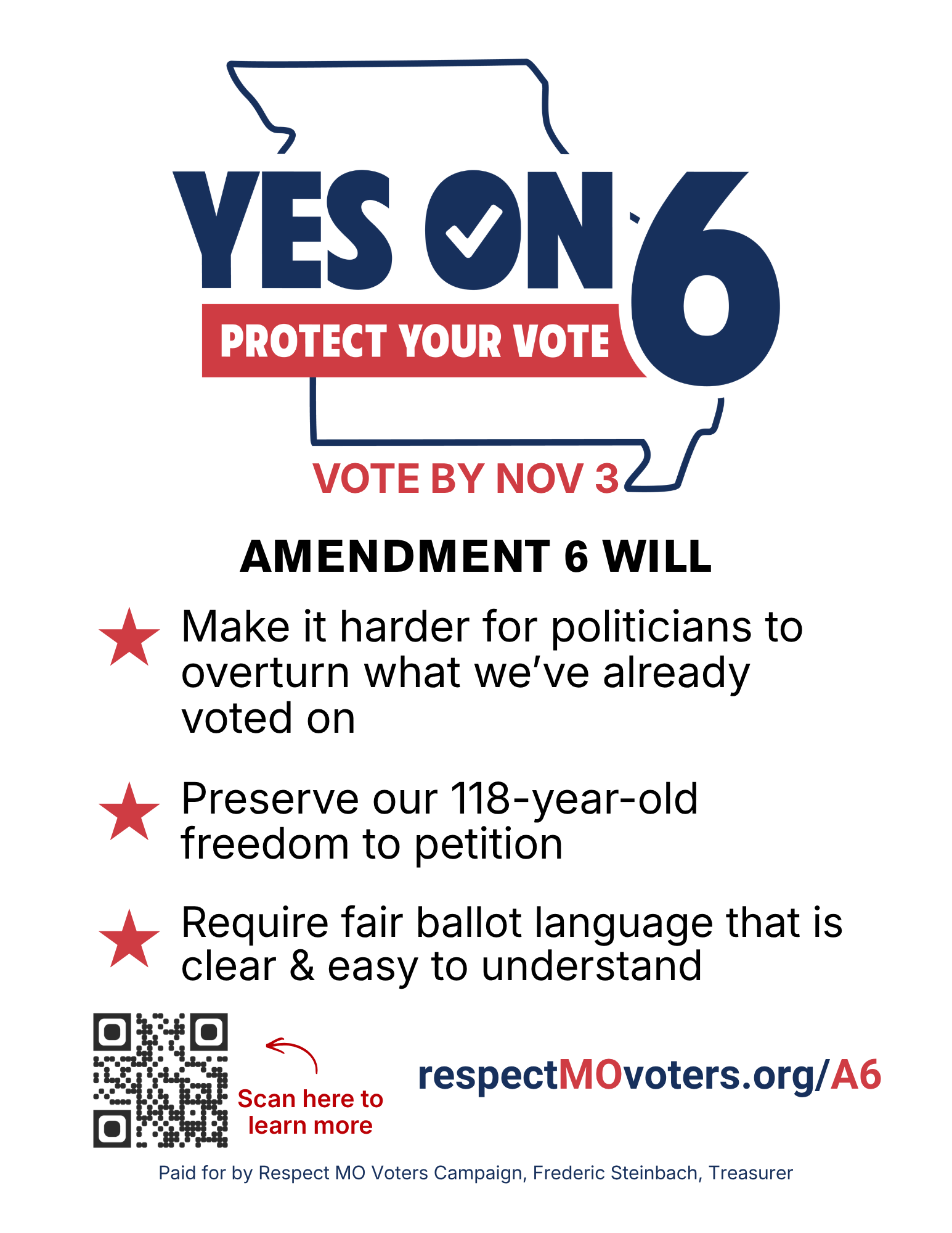 YES ON 6 POSTERS