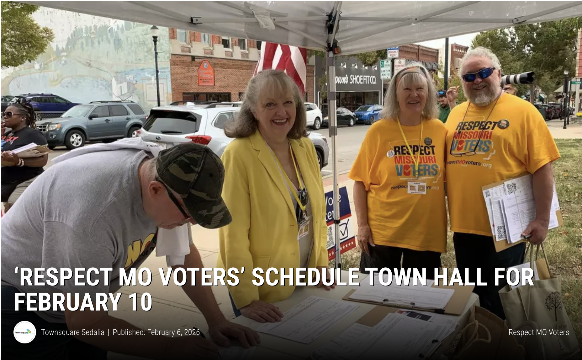 KSIS Radio 1050 AM: 'Respect MO Voters' Schedule Town Hall for February 10