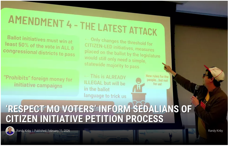 KSIS Radio: ‘Respect Mo Voters’ Inform Sedalians of Citizen Initiative Petition Process