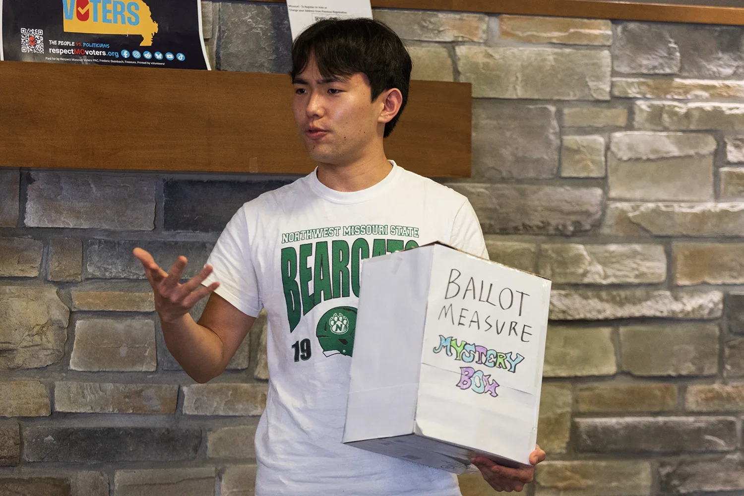 Northwest Missourian: Northwest student hosts ballot initiative educational event on campus
