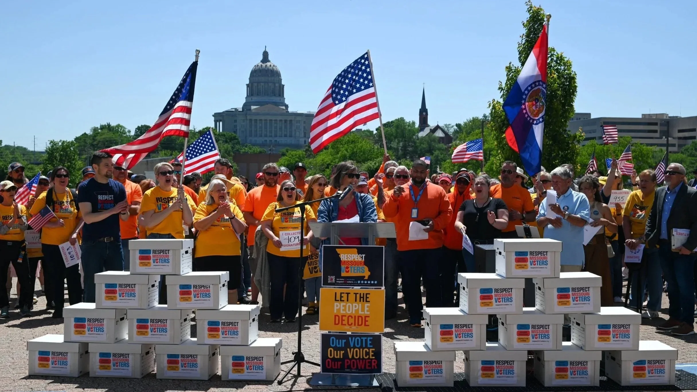 Respect Missouri Voters submits 367,000+ signatures