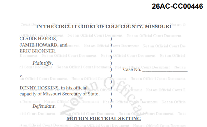 Respect Missouri Voters Supporters&nbsp;Sue Secretary of State Over Unlawful Attempt to Block Ballot Initiative