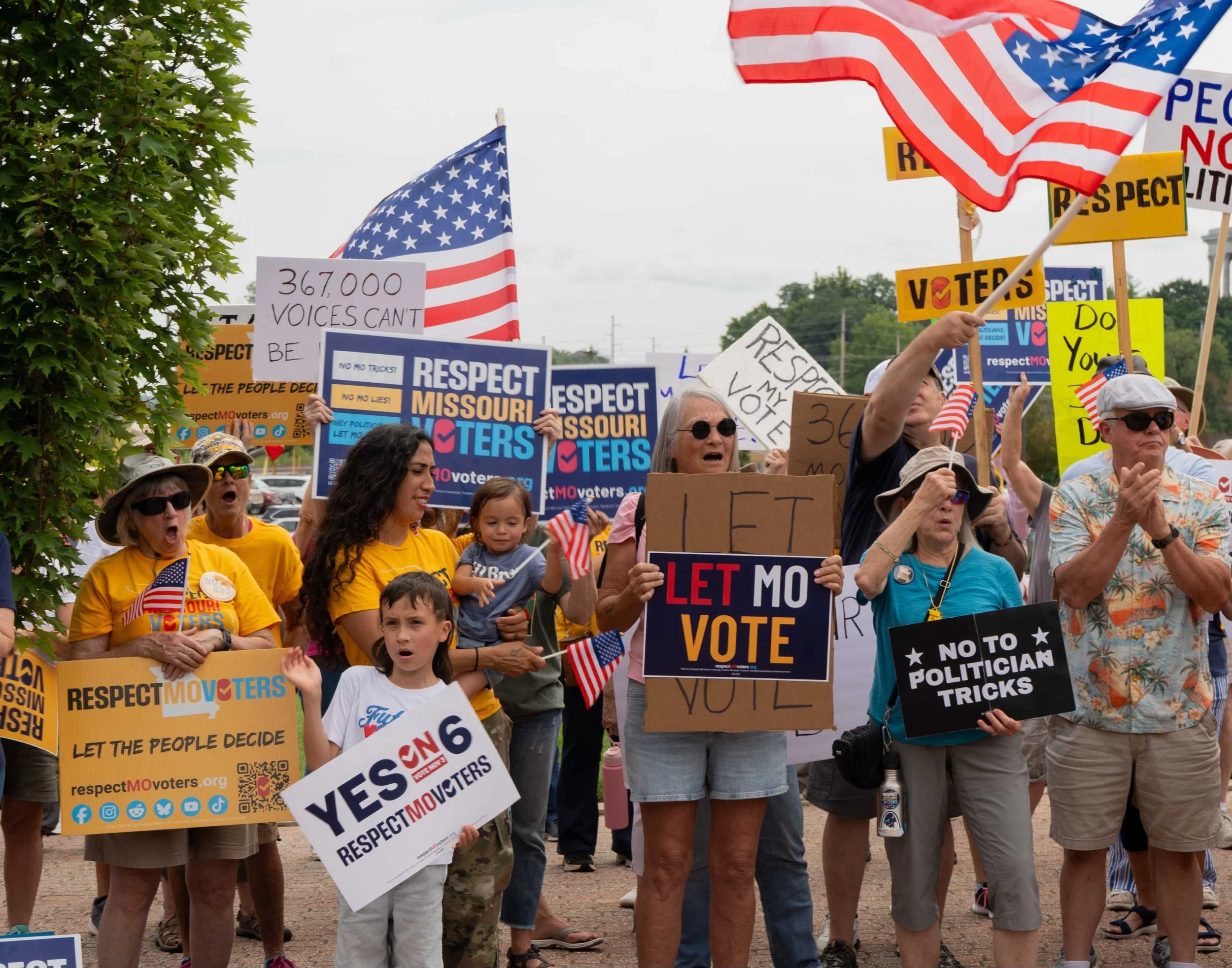FRIDAY: Respect Missouri Voters Volunteers Rally To Support Lawsuit Against Secretary of State