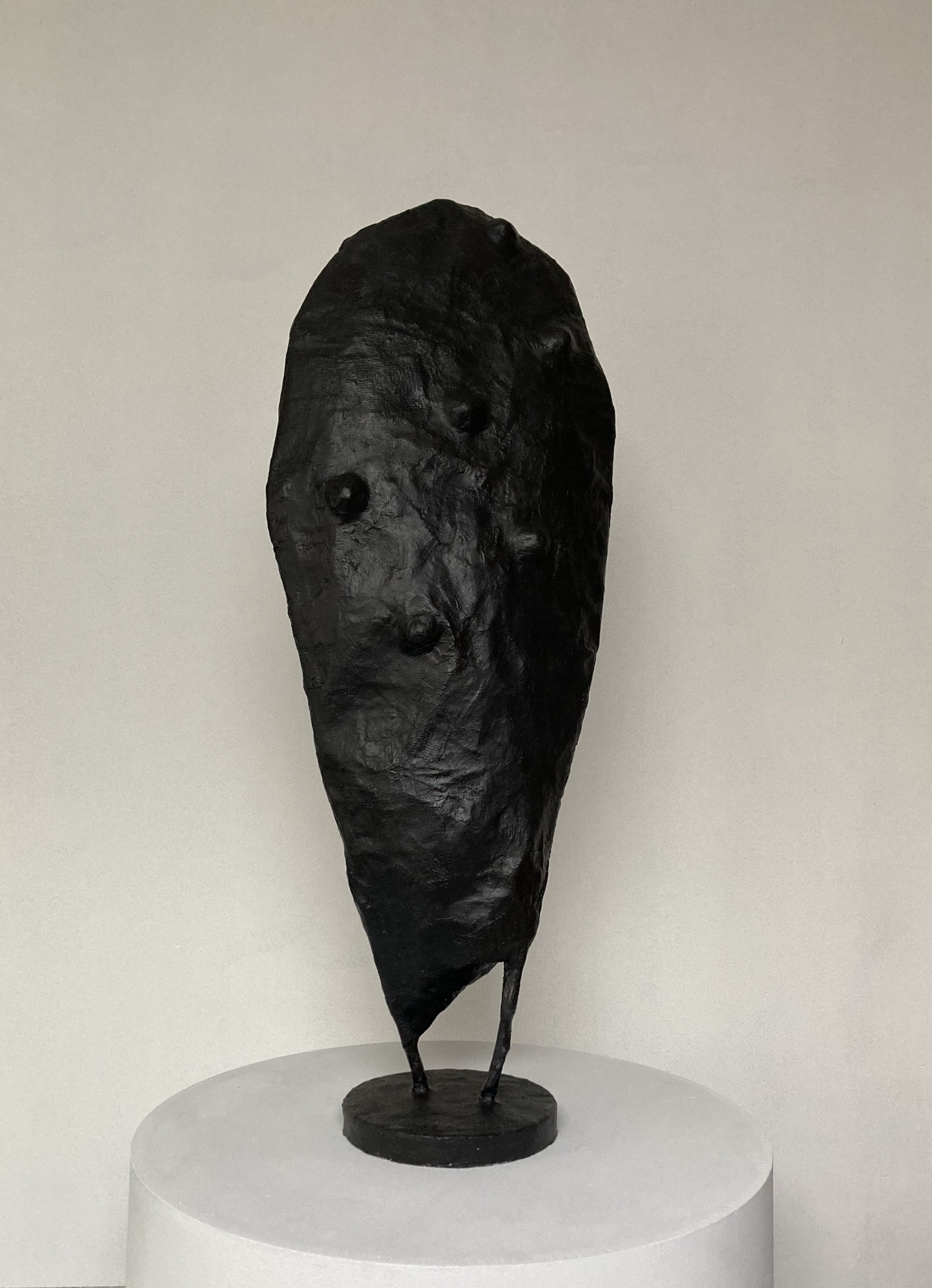 Nopal, 2024.
Wood, paper, plaster.