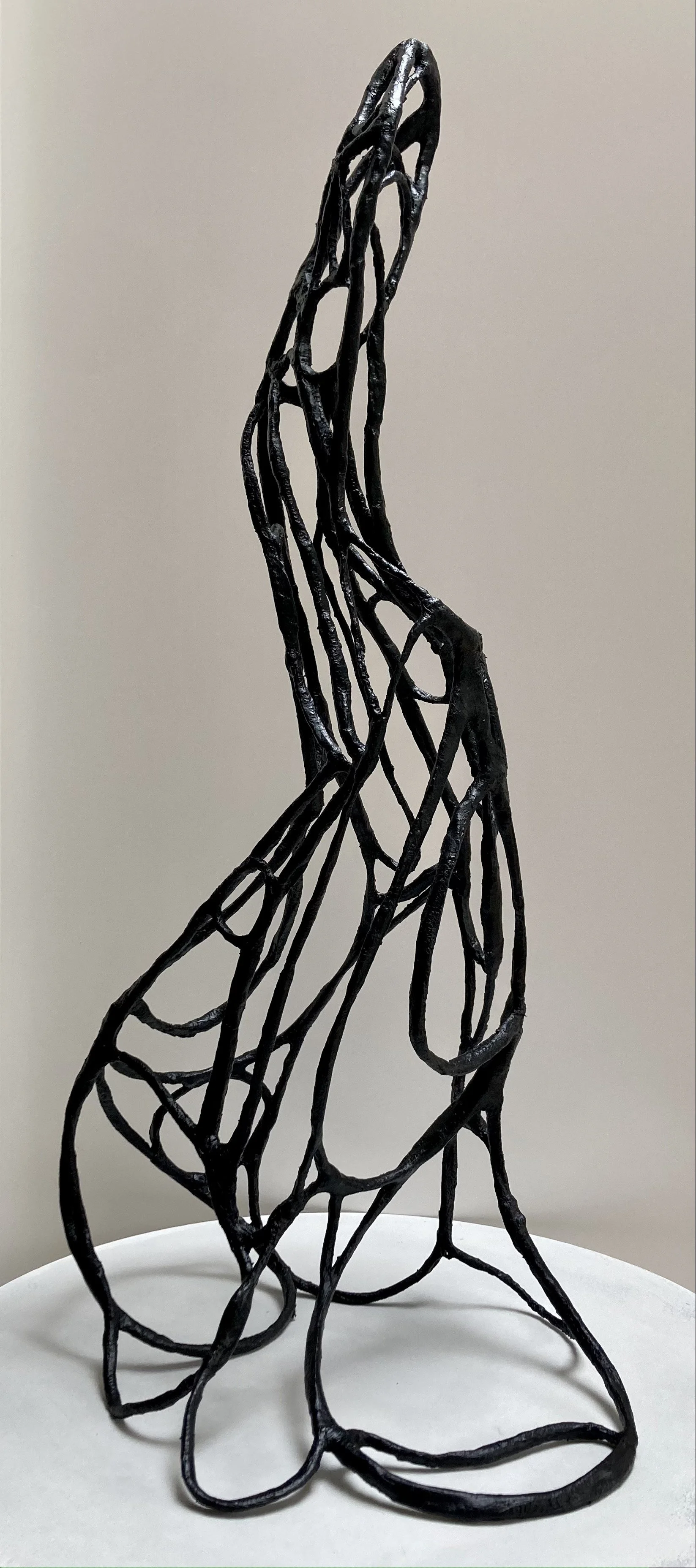 It Could Be Sweet, 2026. Wood, polyester, paper, plaster, paint.