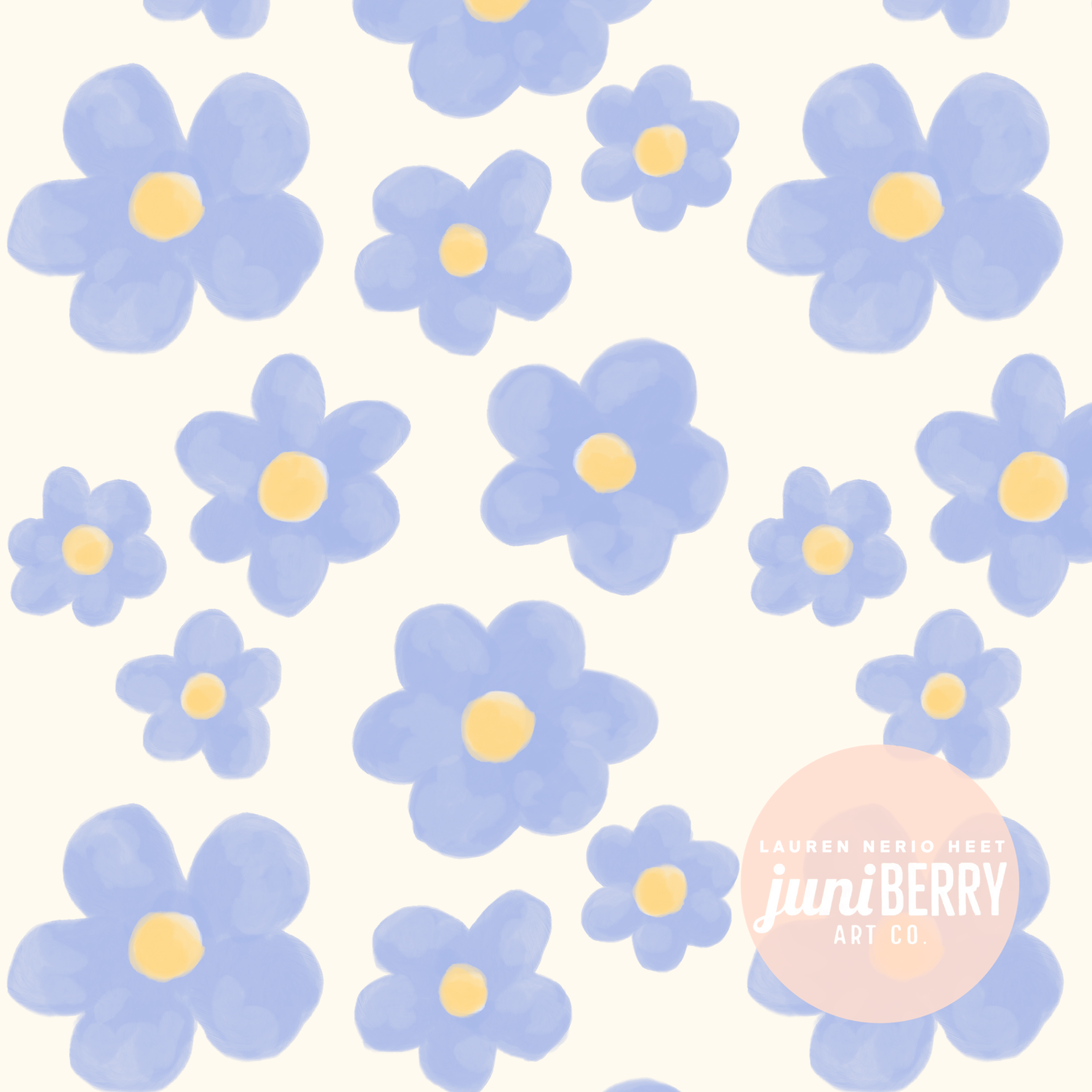 Bashin Blue Blooms