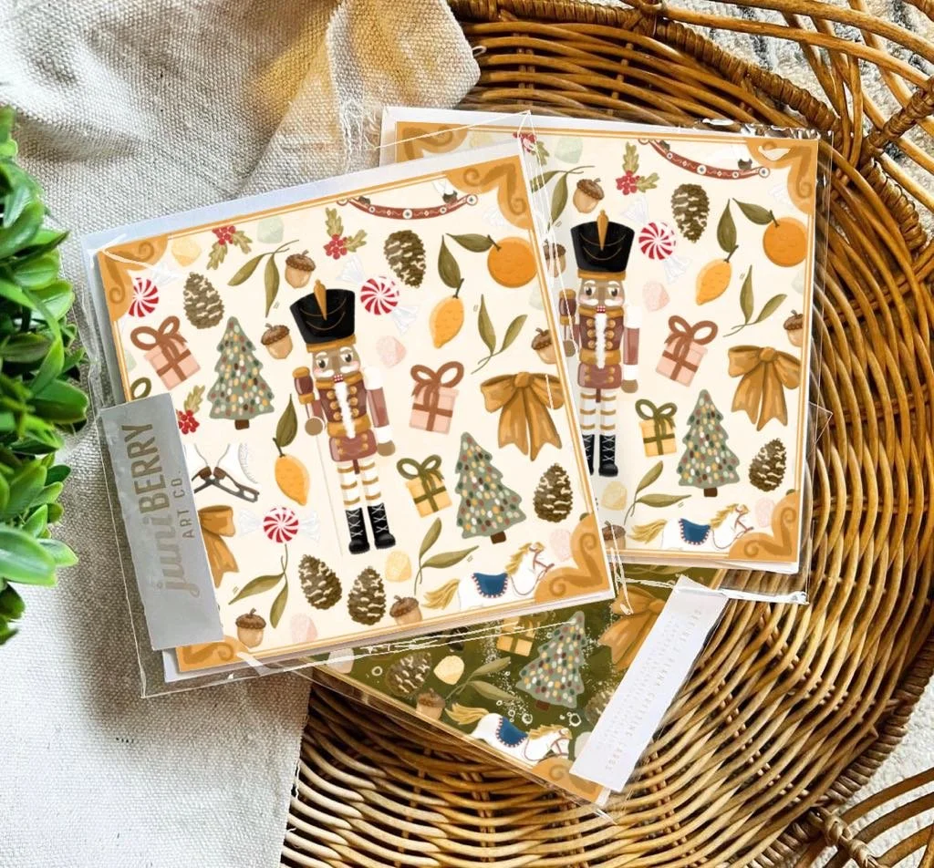 Fall + Winter Stationery Set-Everyday Note Cards-5 pack