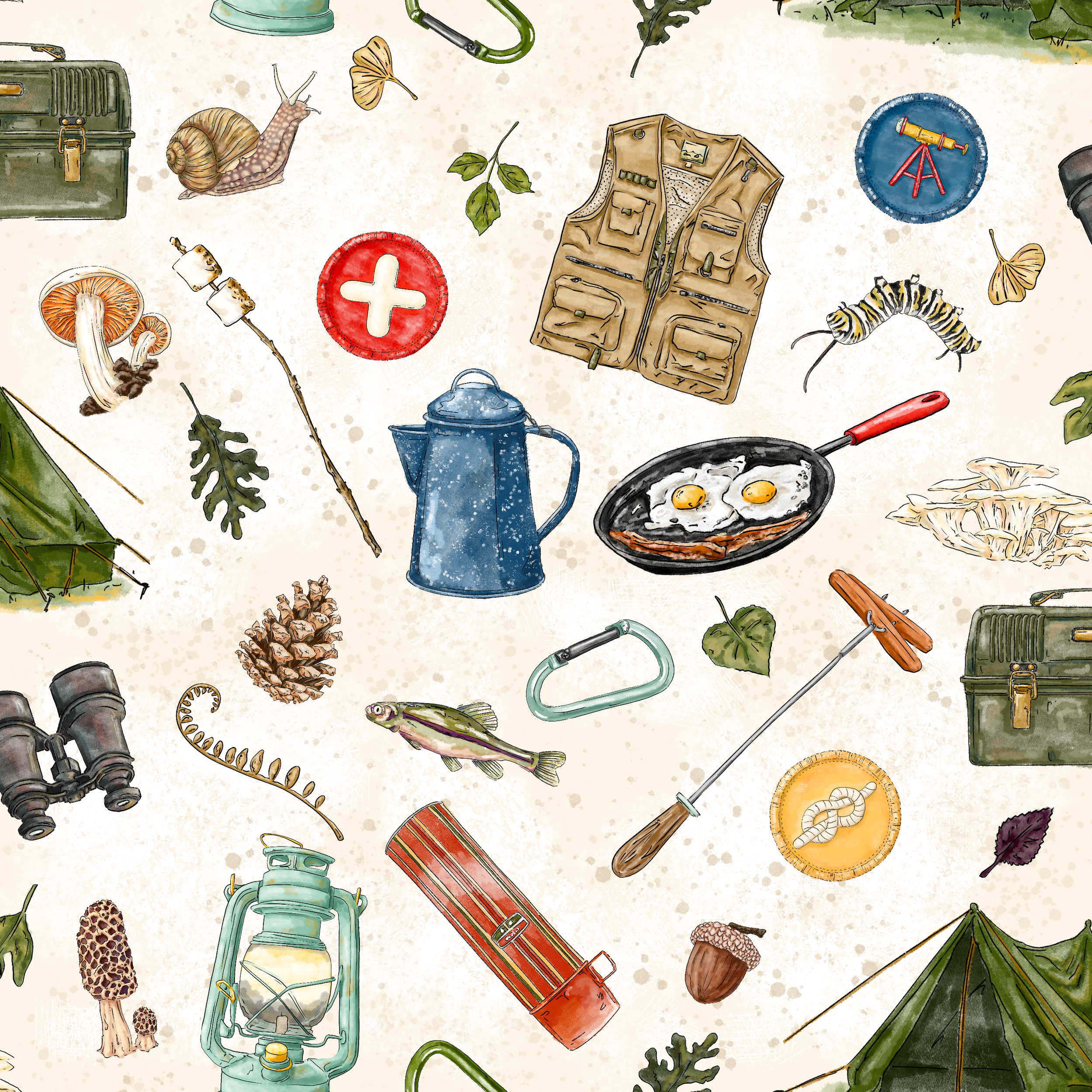 On the Trail - Loose Pattern