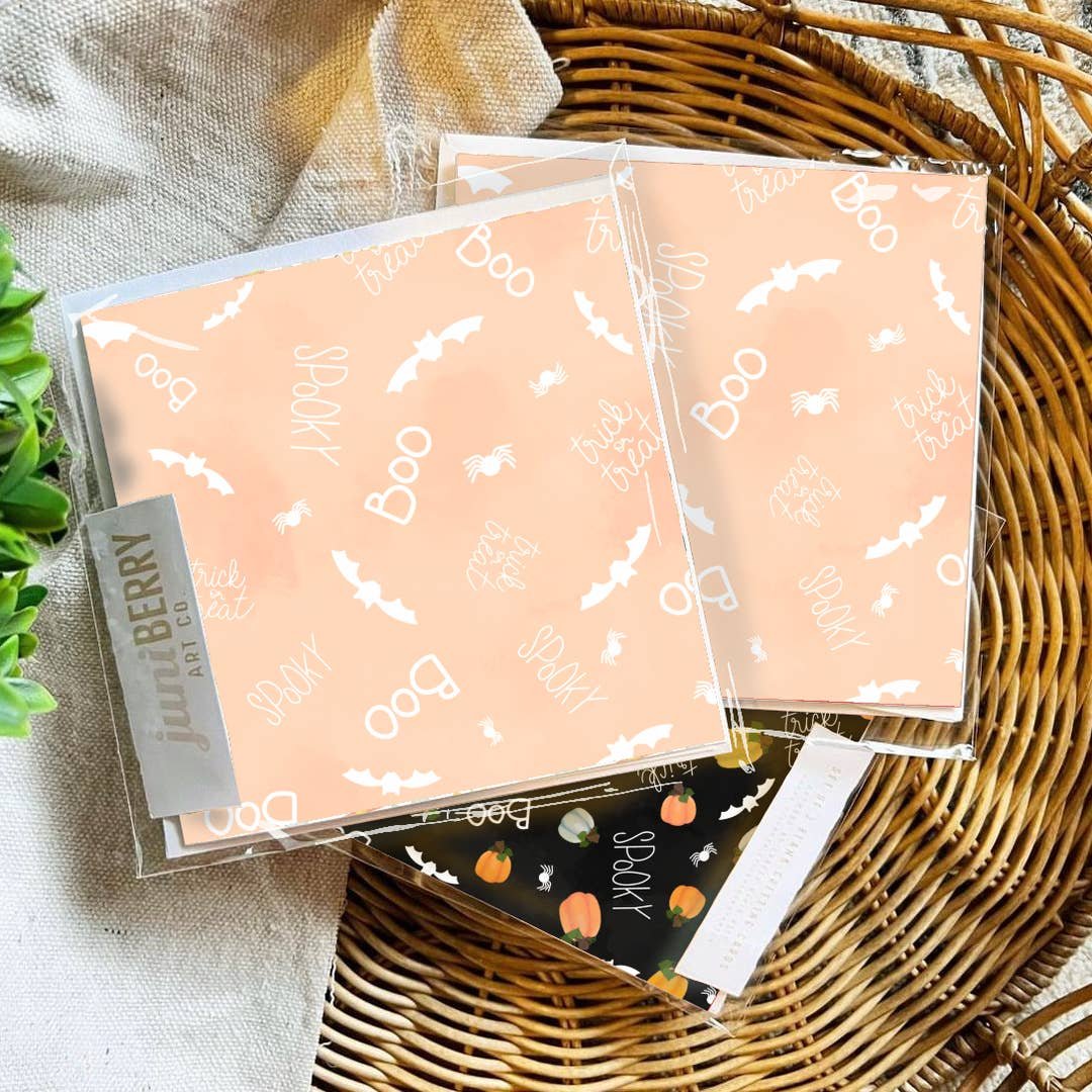 Halloween Stationery Set-Everyday Note Cards-5 pack