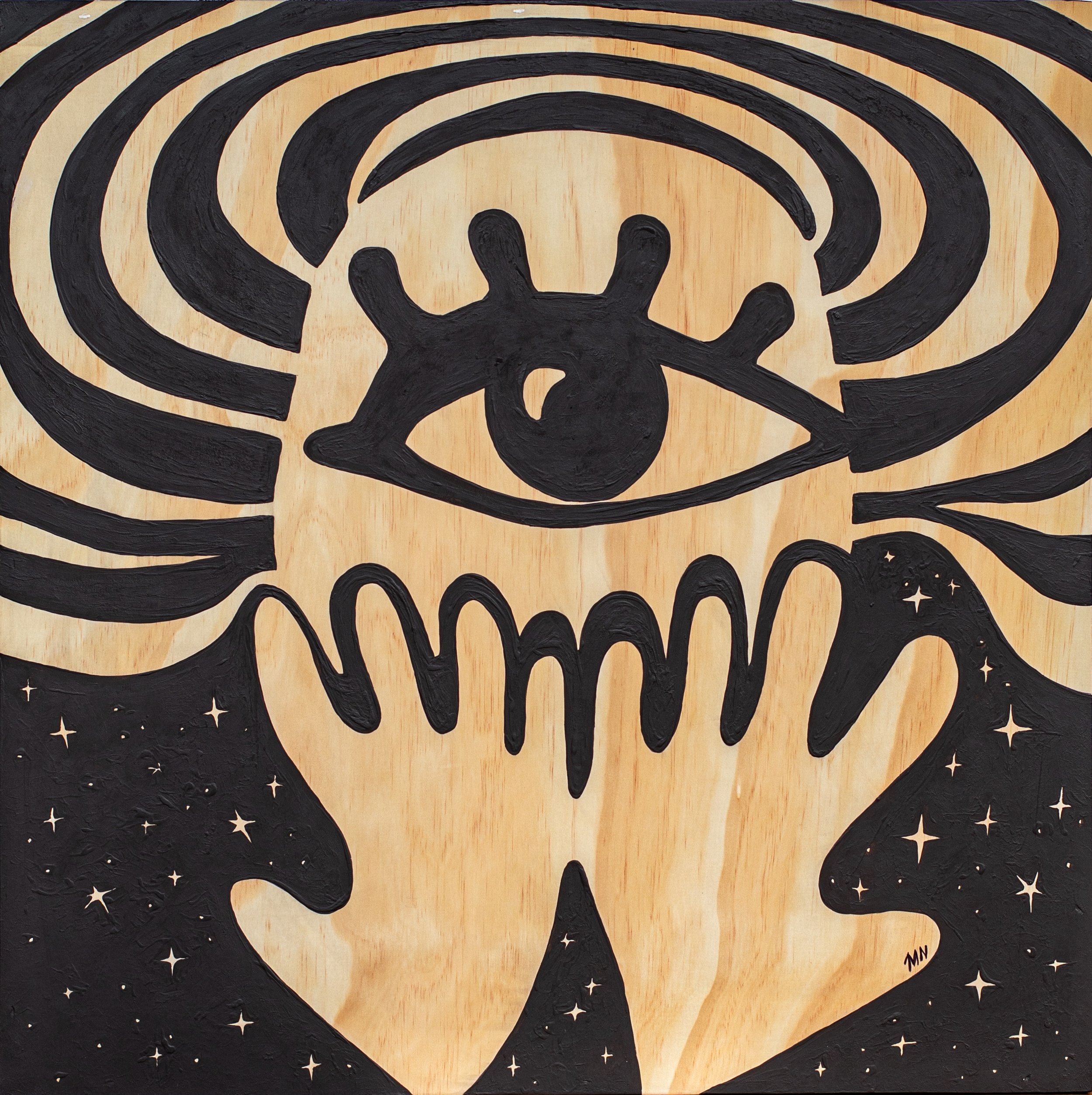 Master Mind, 23.75" x 23.75"