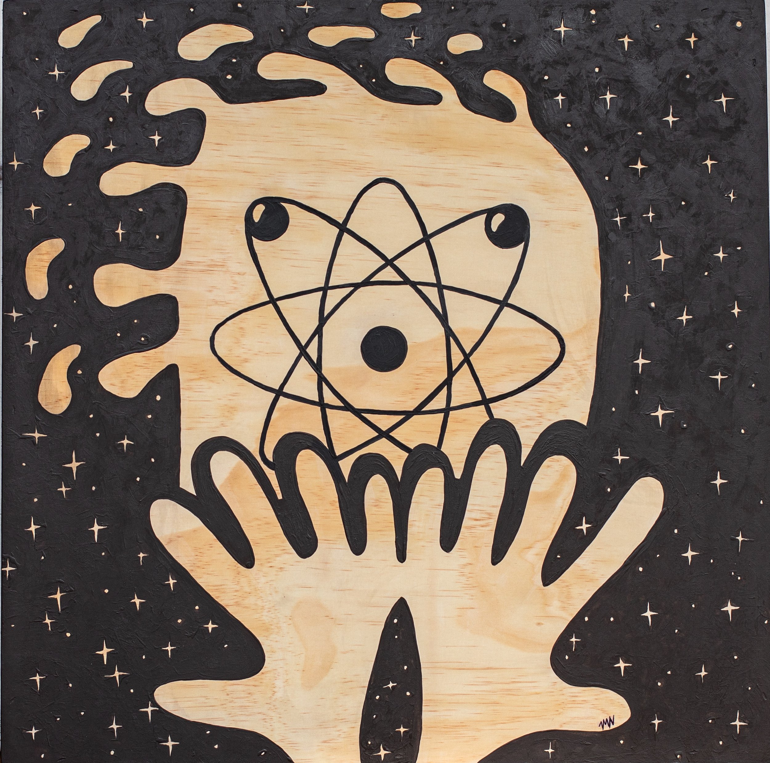 Mind Over Matter, 23.75" x 23.75"