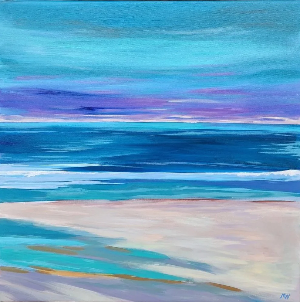 Is This All There Is?, 20" x 20" (Acrylic on canvas)