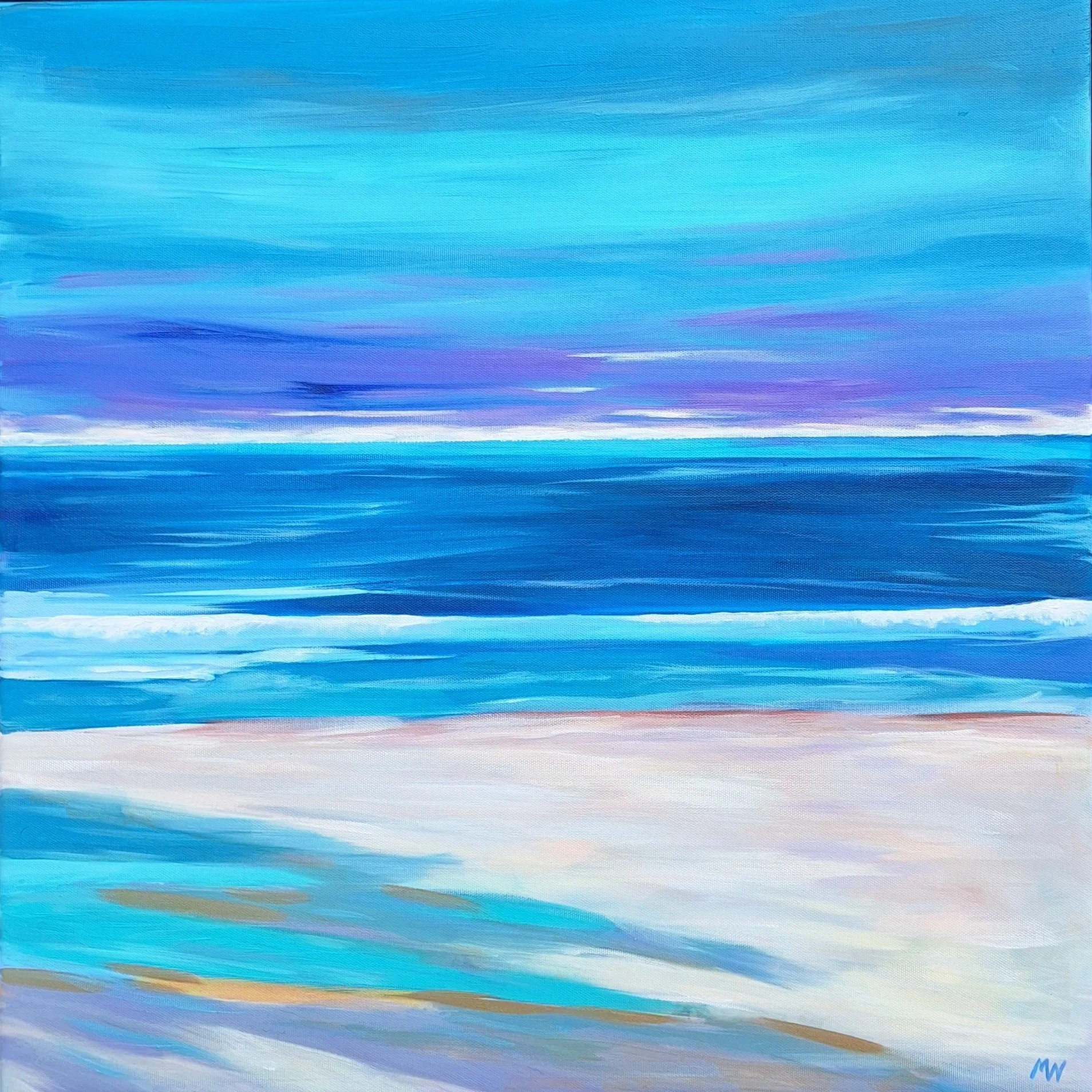 Is This All There Is?, 20" x 20" (Acrylic on canvas)