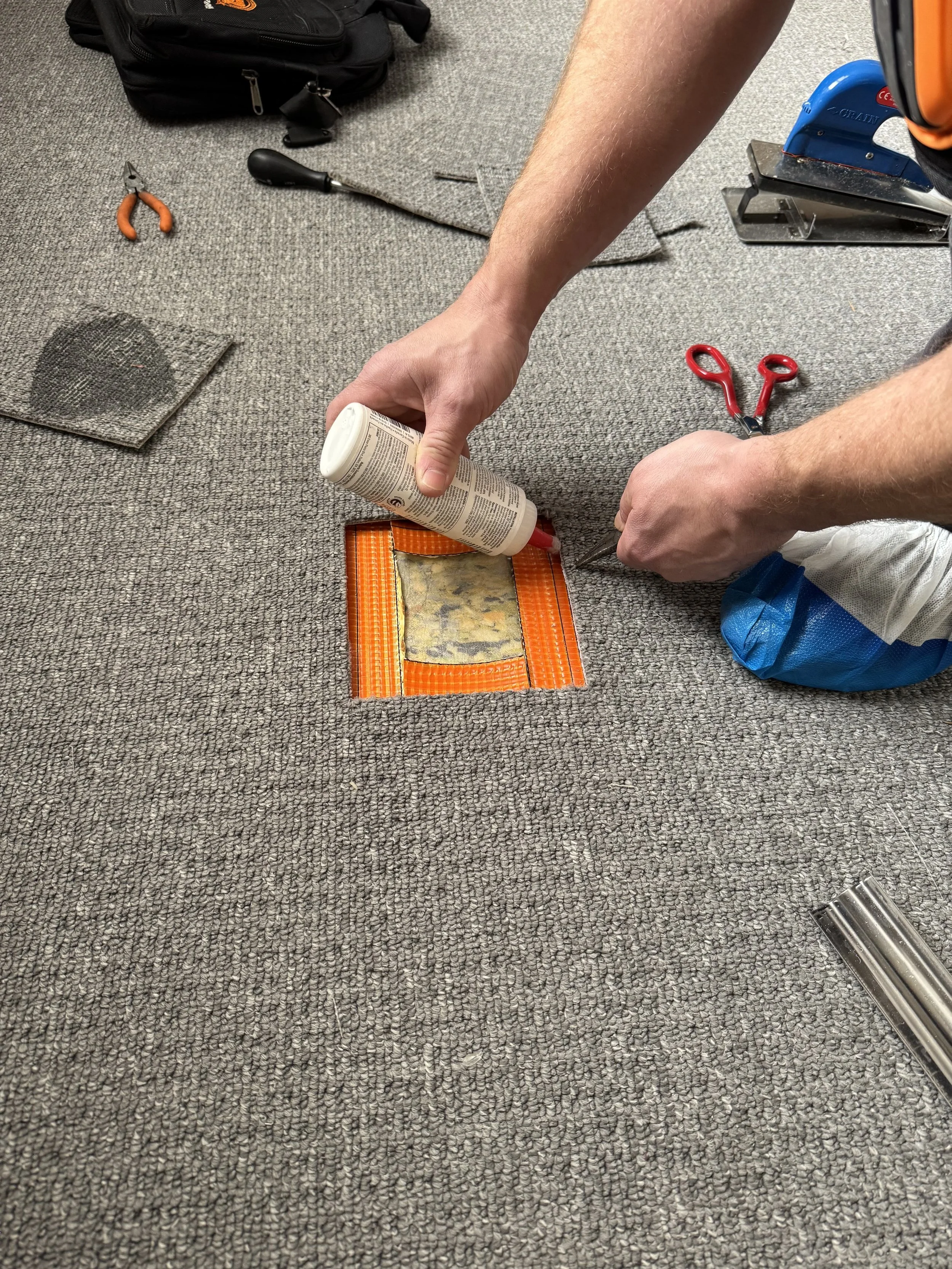 Professional carpet repair Preston service