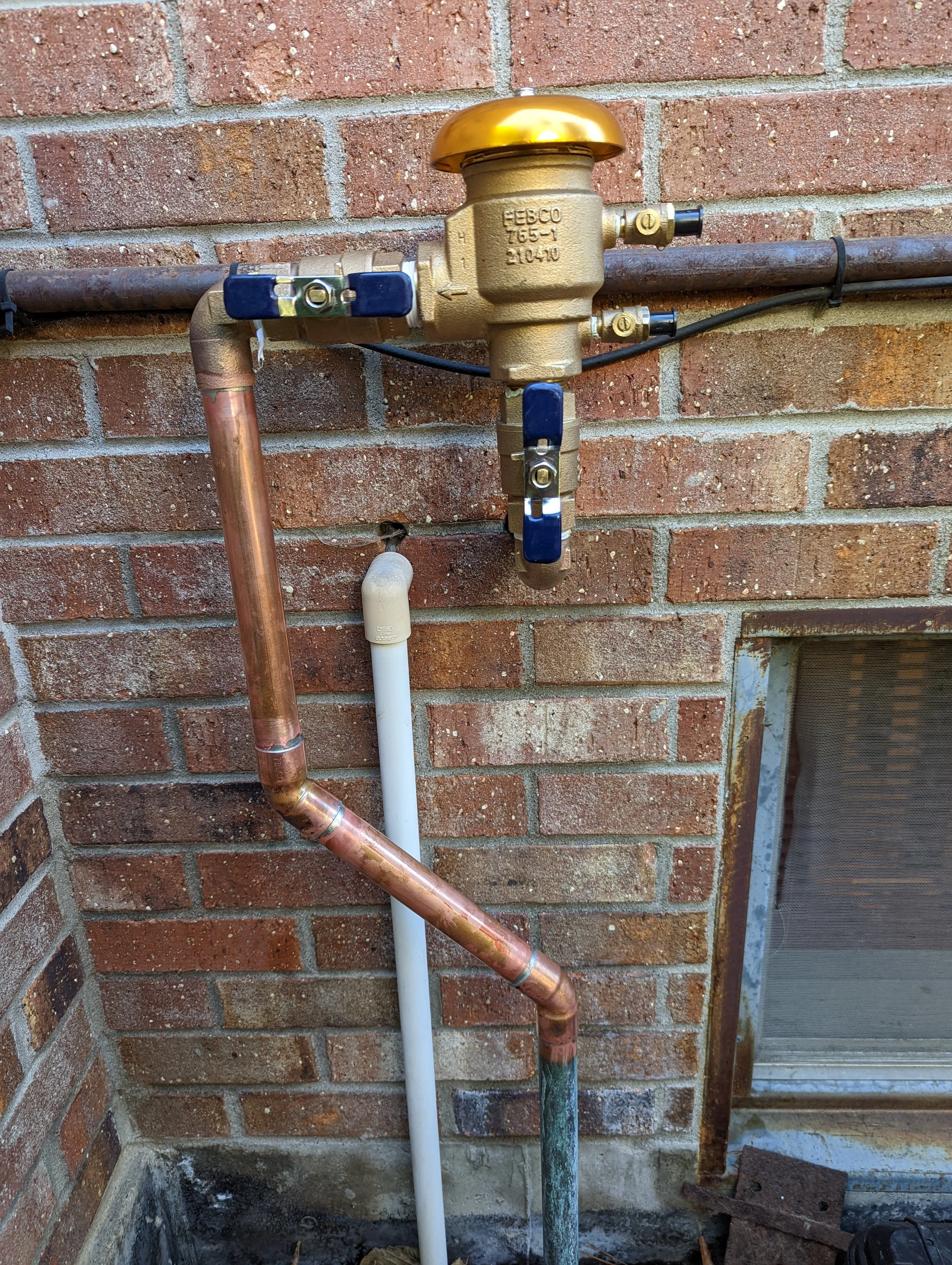 PVB Pressure Vacuum Breaker Irrigation