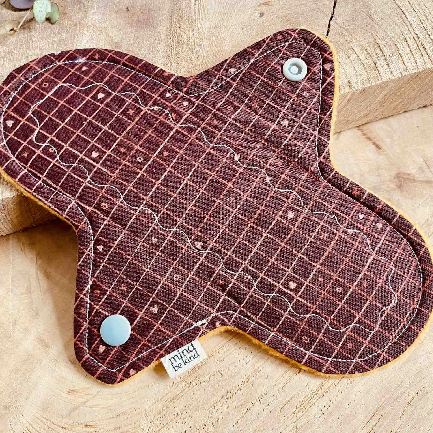 8" liner - cloth period pad, reusable cloth pad