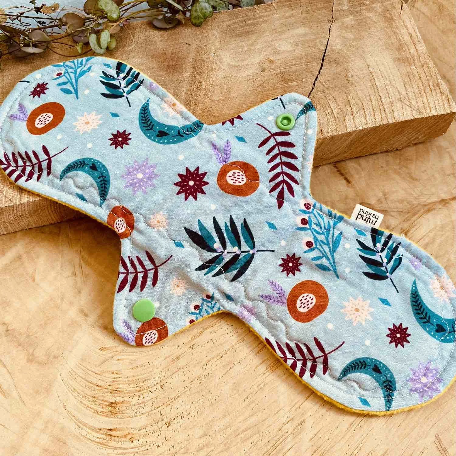 12" heavy - cloth period pad, reusable cloth pad