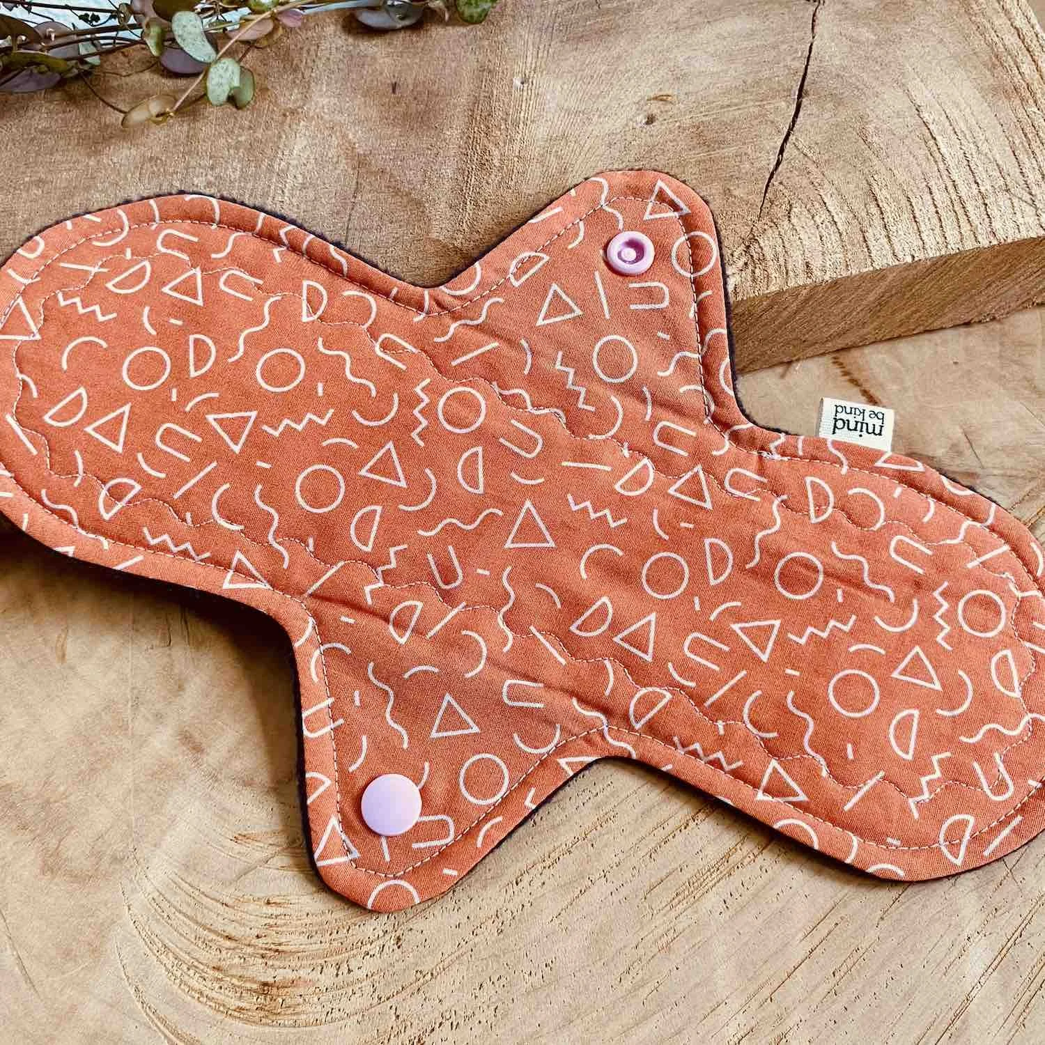 10" regular - cloth period pad, reusable cloth pad