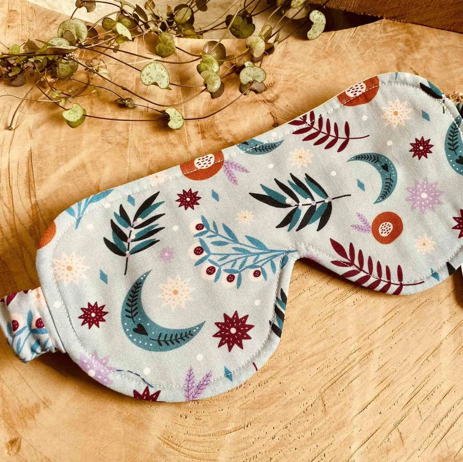 blackout eye mask - night forest