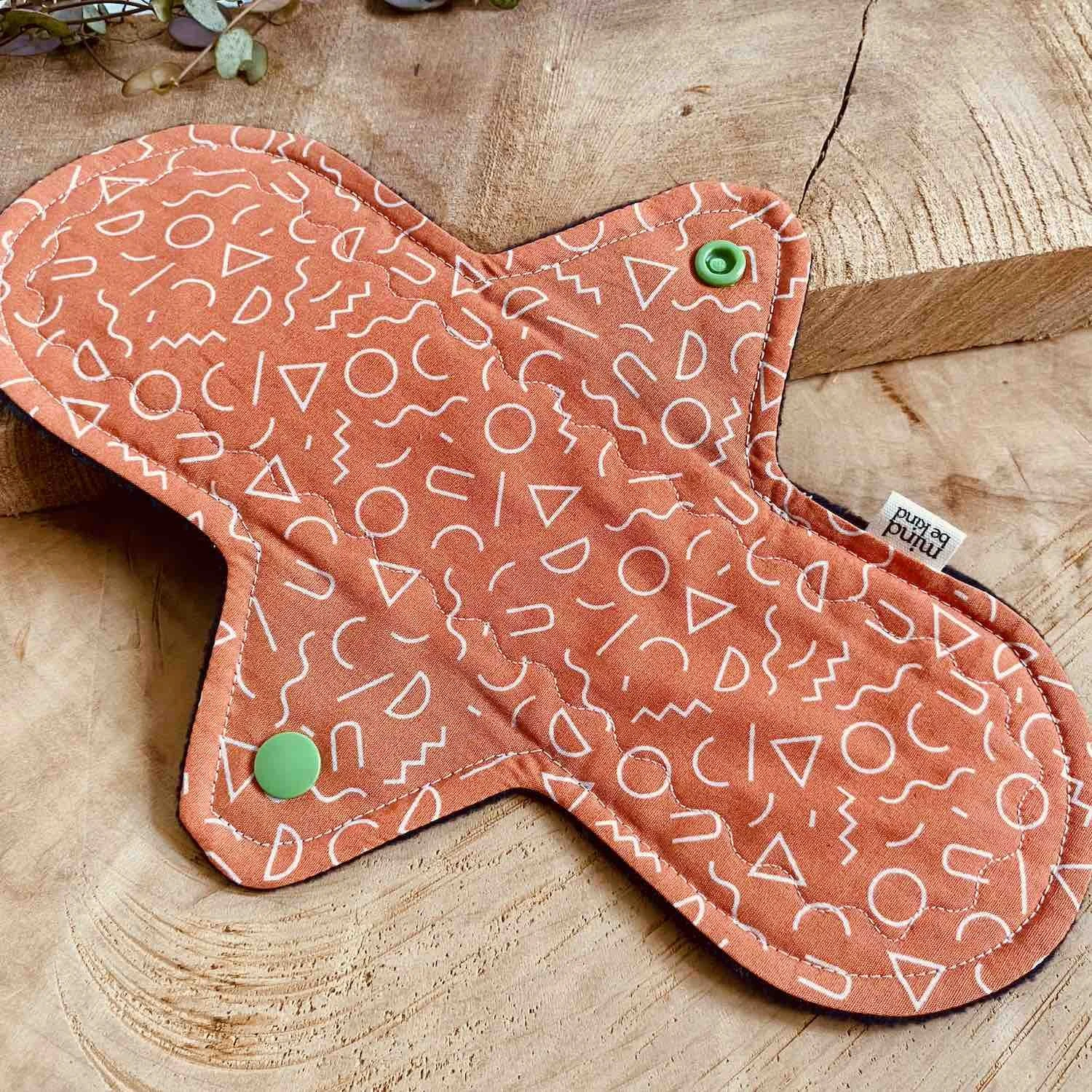 10" regular - cloth period pad, reusable cloth pad