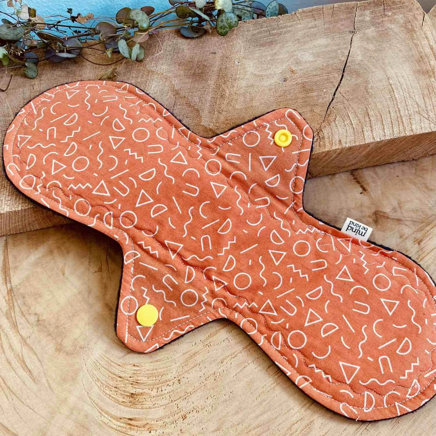12" heavy - cloth period pad, reusable cloth pad