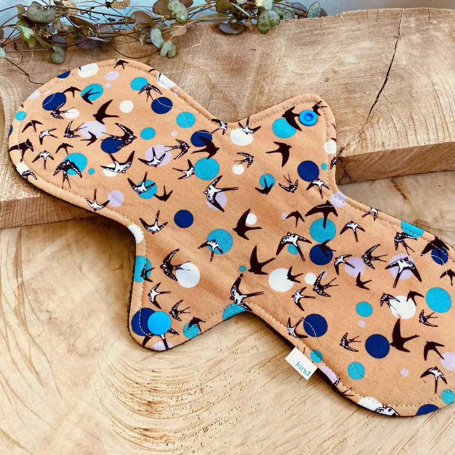 12" regular - cloth period pad, reusable cloth pad