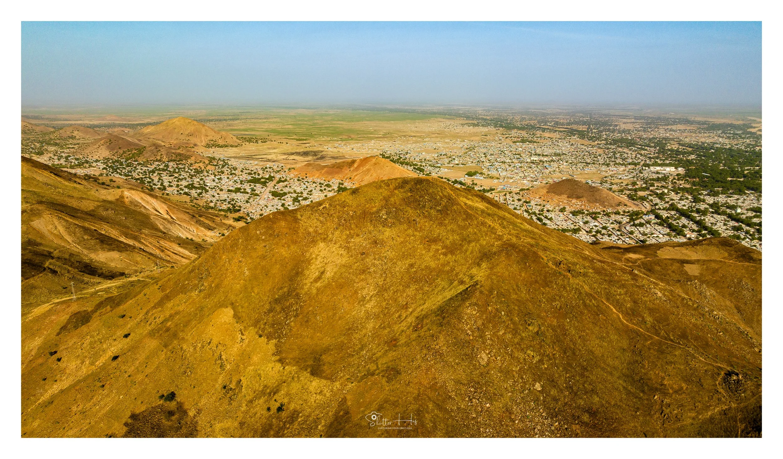 Aerial nature shot