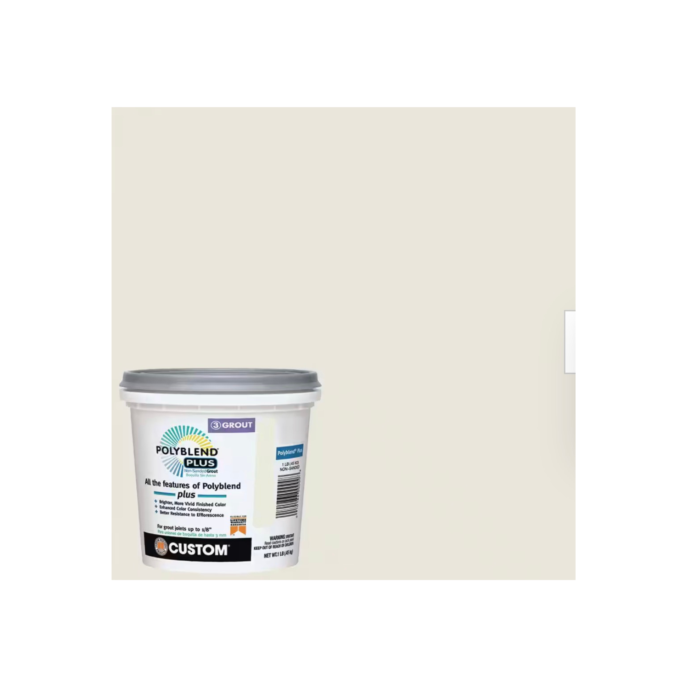 Unsanded White Grout 