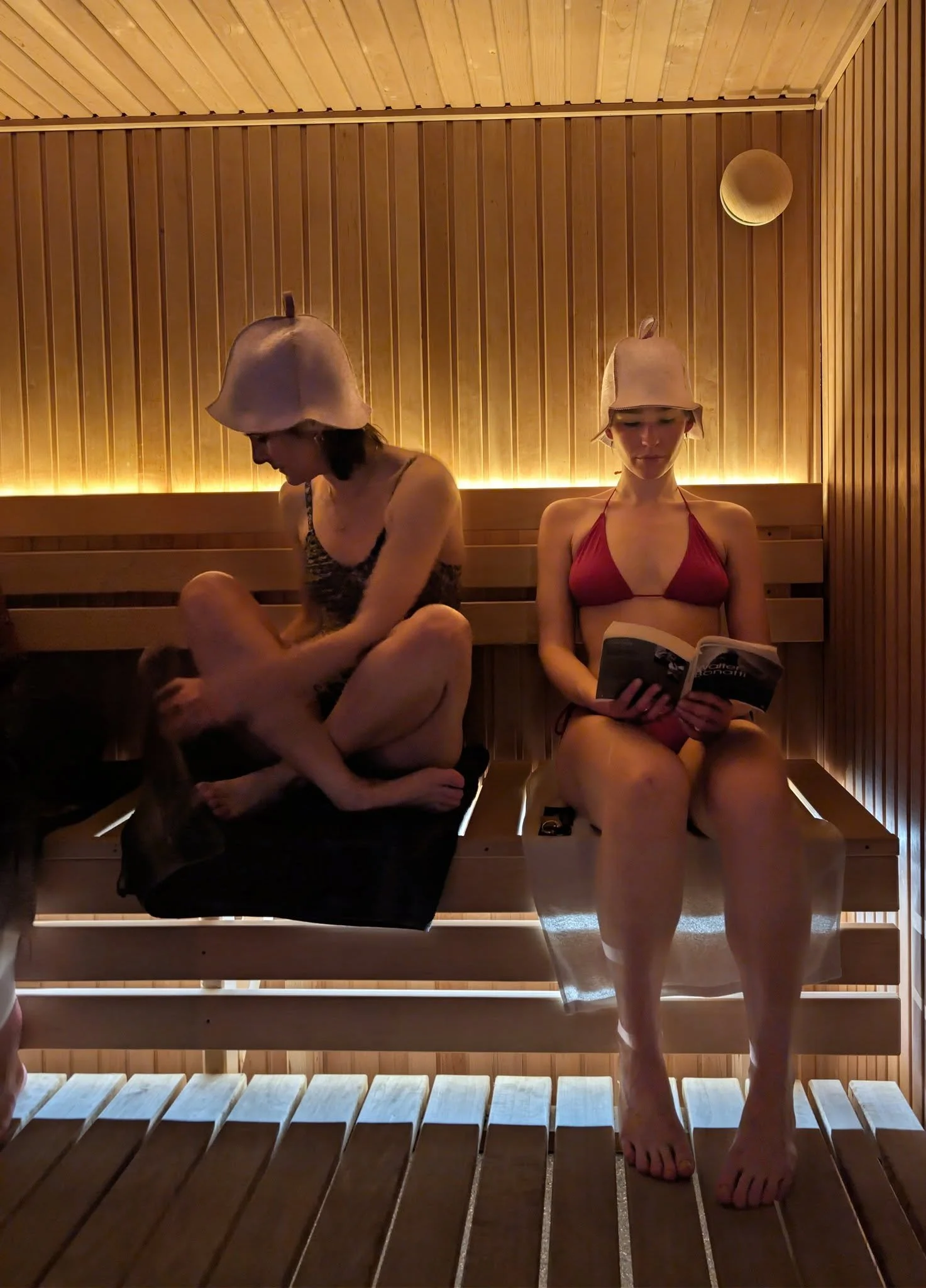 When was the last time you were uncontactable for a full hour? 

No emails. No Slack pings. No doom-scrolling. One of the best things about the sauna isn&rsquo;t just the heat; it&rsquo;s that you physically cannot take your phone in there. It would 