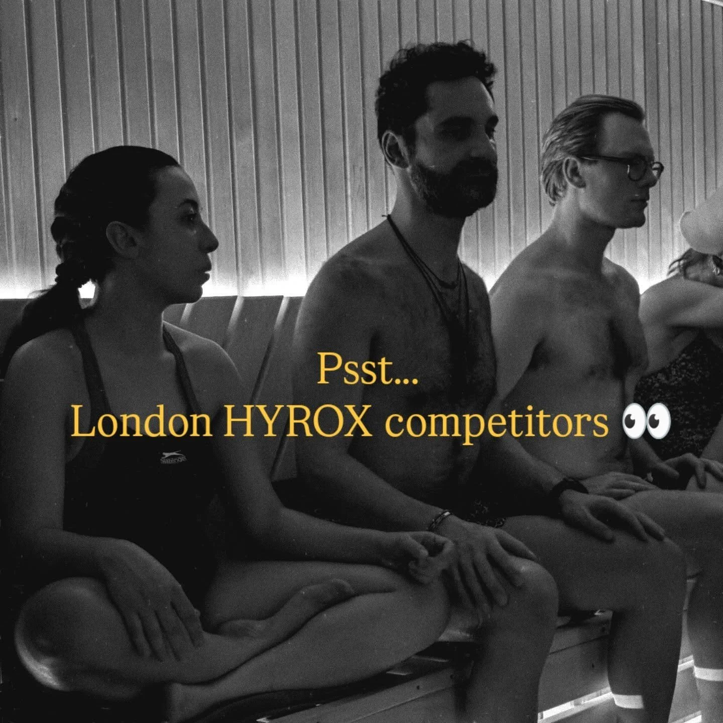 Calling all London HYROX competitors! 
There's still time to book a pre-race sauna and cold plunge session. Contrast therapy will support with boosting circulation ahead of the big day, as well as improving your sleep quality and calming any pre-race