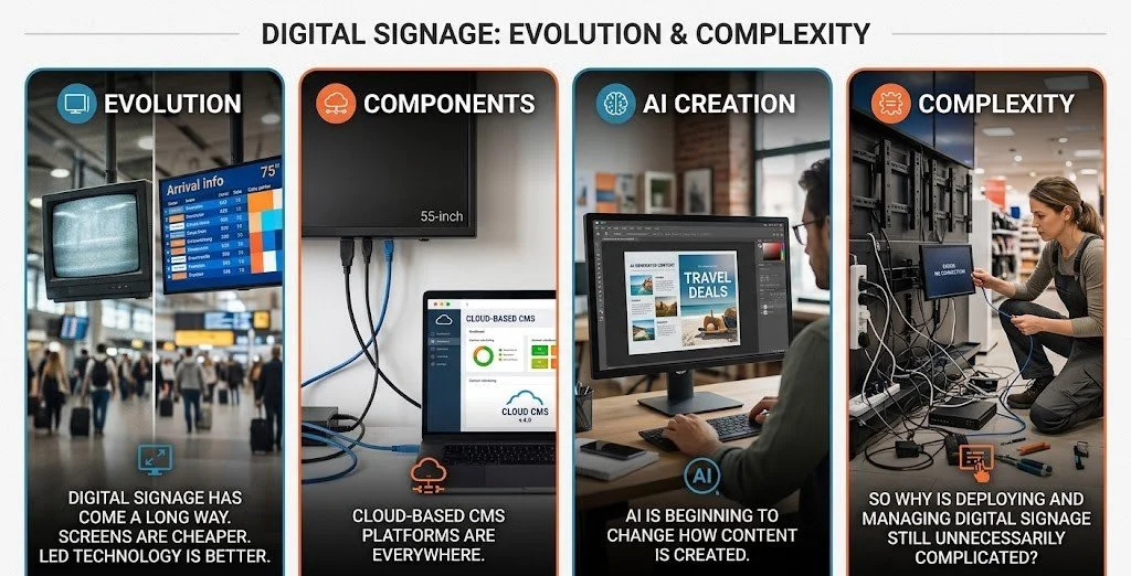 The Digital Signage Industry Has a Problem Nobody Is Talking About</span>