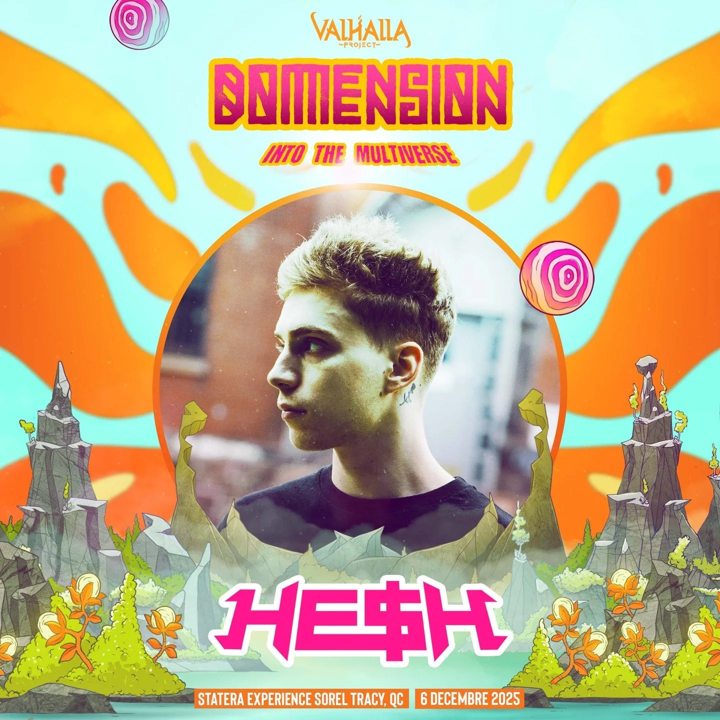 🌌 LE MULTIVERS SE D&Eacute;PLIE 🛸⁠
⁠
Chaque artiste. Chaque glitch. Chaque timeline.⁠
⁠
Domension: Into the Multiverse n&rsquo;est pas un simple lineup&hellip; c&rsquo;est un joyeux bordel interdimensionnel.⁠
⁠
Deux sc&egrave;nes. Une ribambelle de