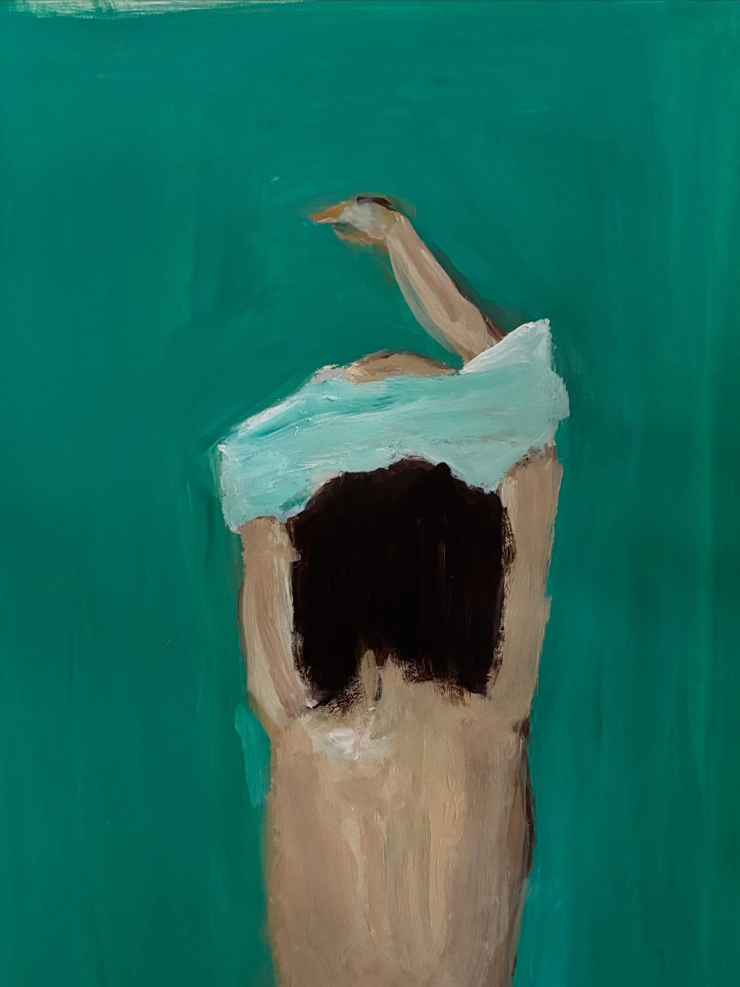 I&rsquo;m calling this one &ldquo;hey hey now&rdquo;

I wanted to paint for fun/practice the other day and just go with it. She is the result