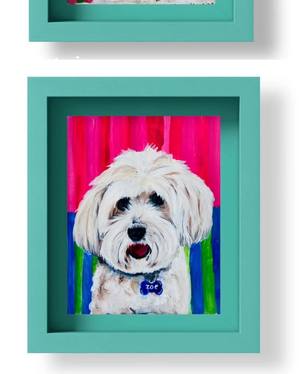 Sweet Zoe! I can feel her personality through the painting. Love this pupper.