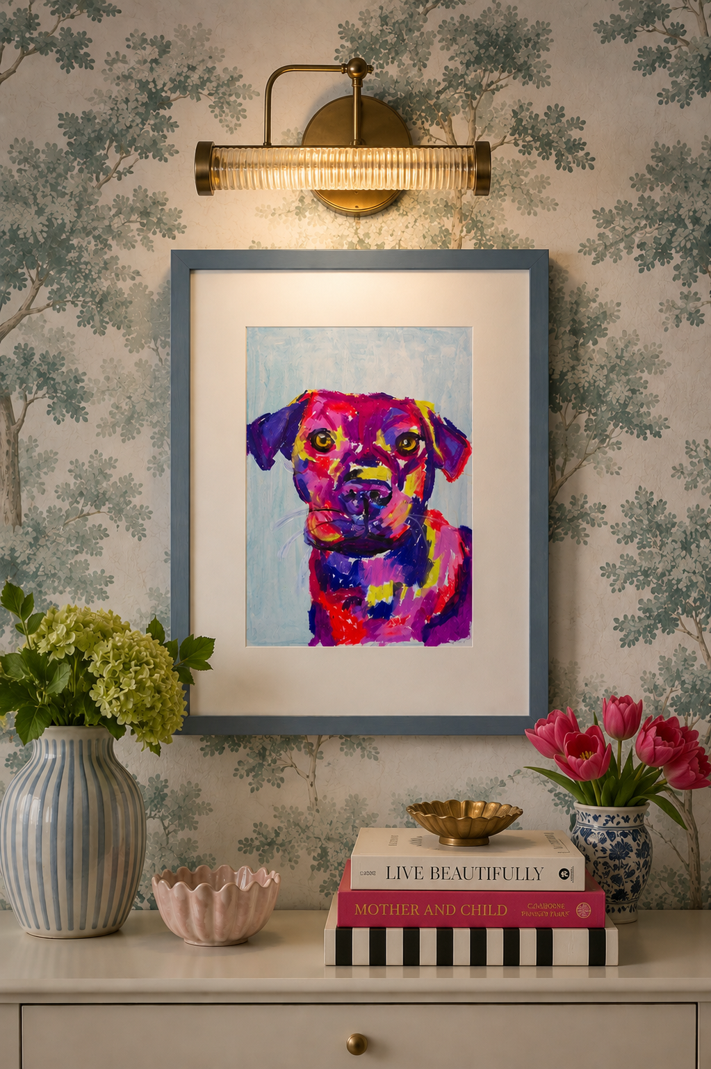 oil pastel dog pet portrait houston pet dog portrait artist