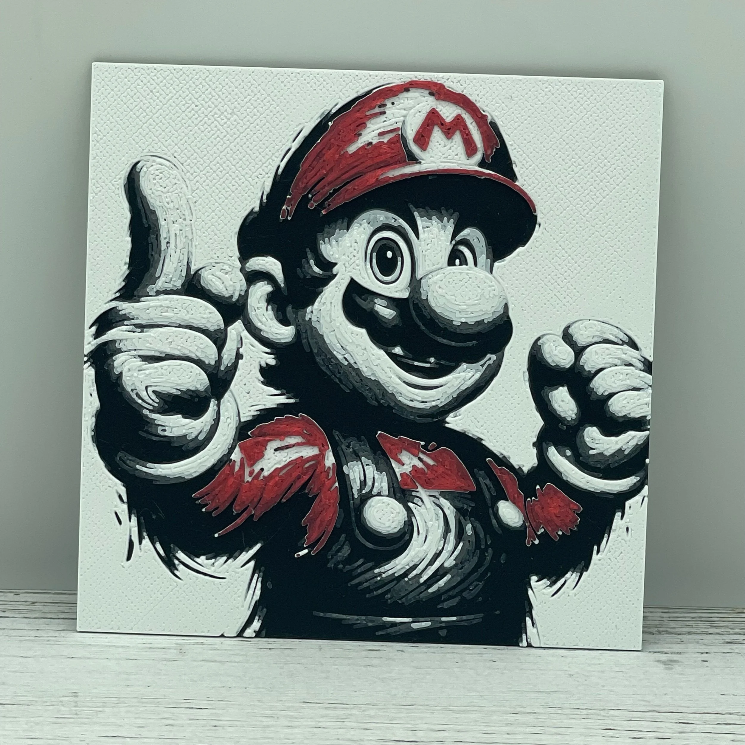 Red Plumber Print
