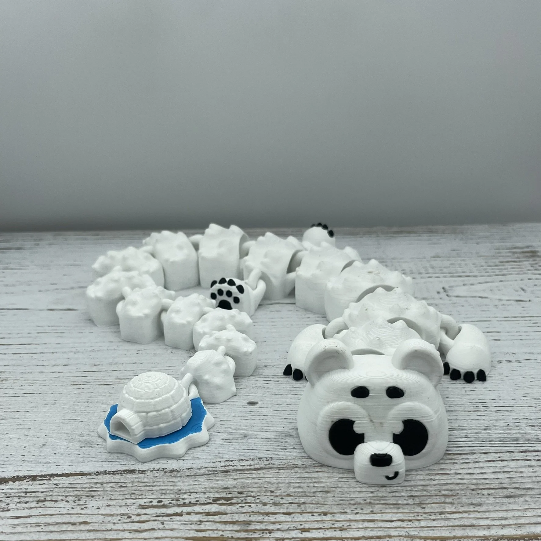 Barnaby the Polar Bear Dragon