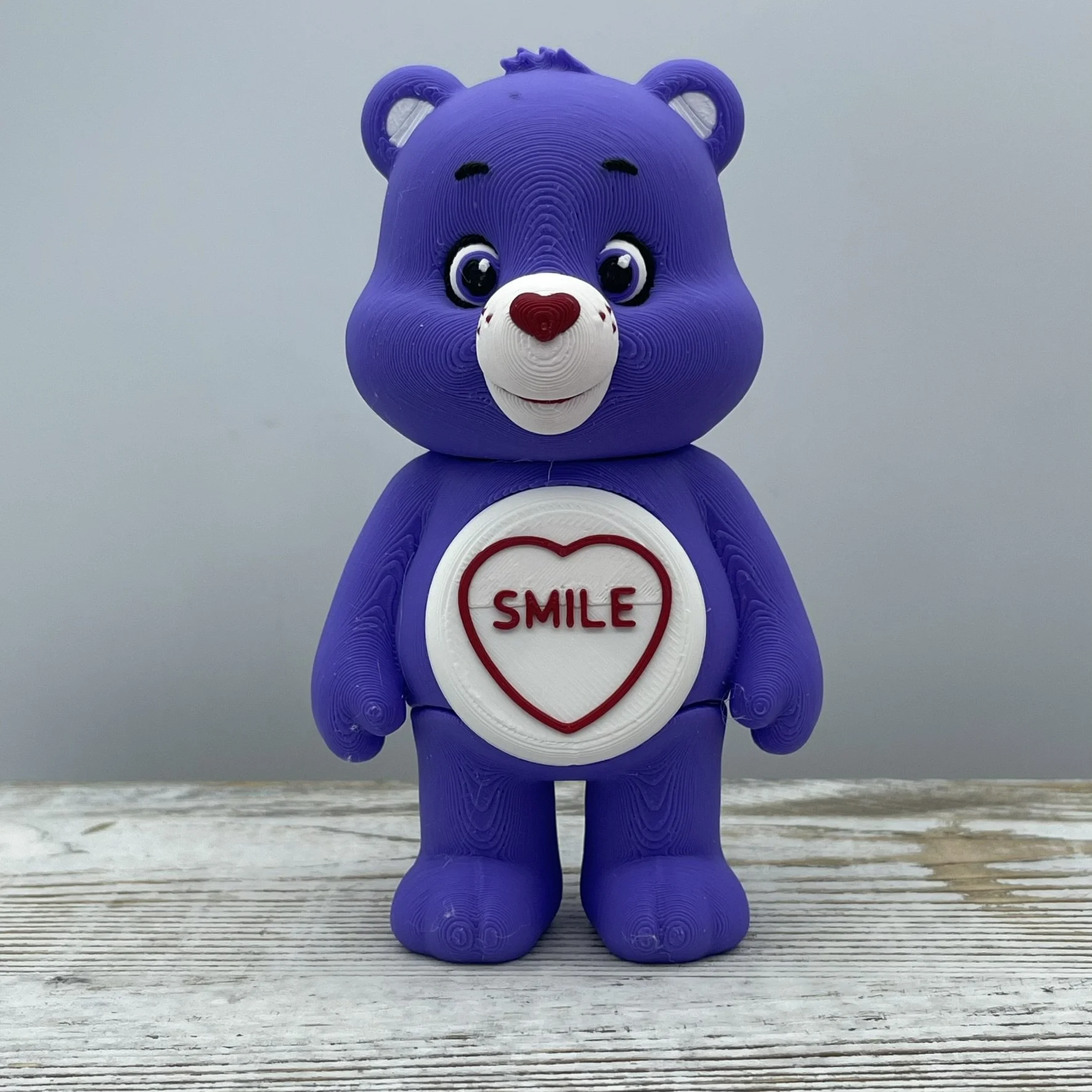 Message Me Bear - Purple