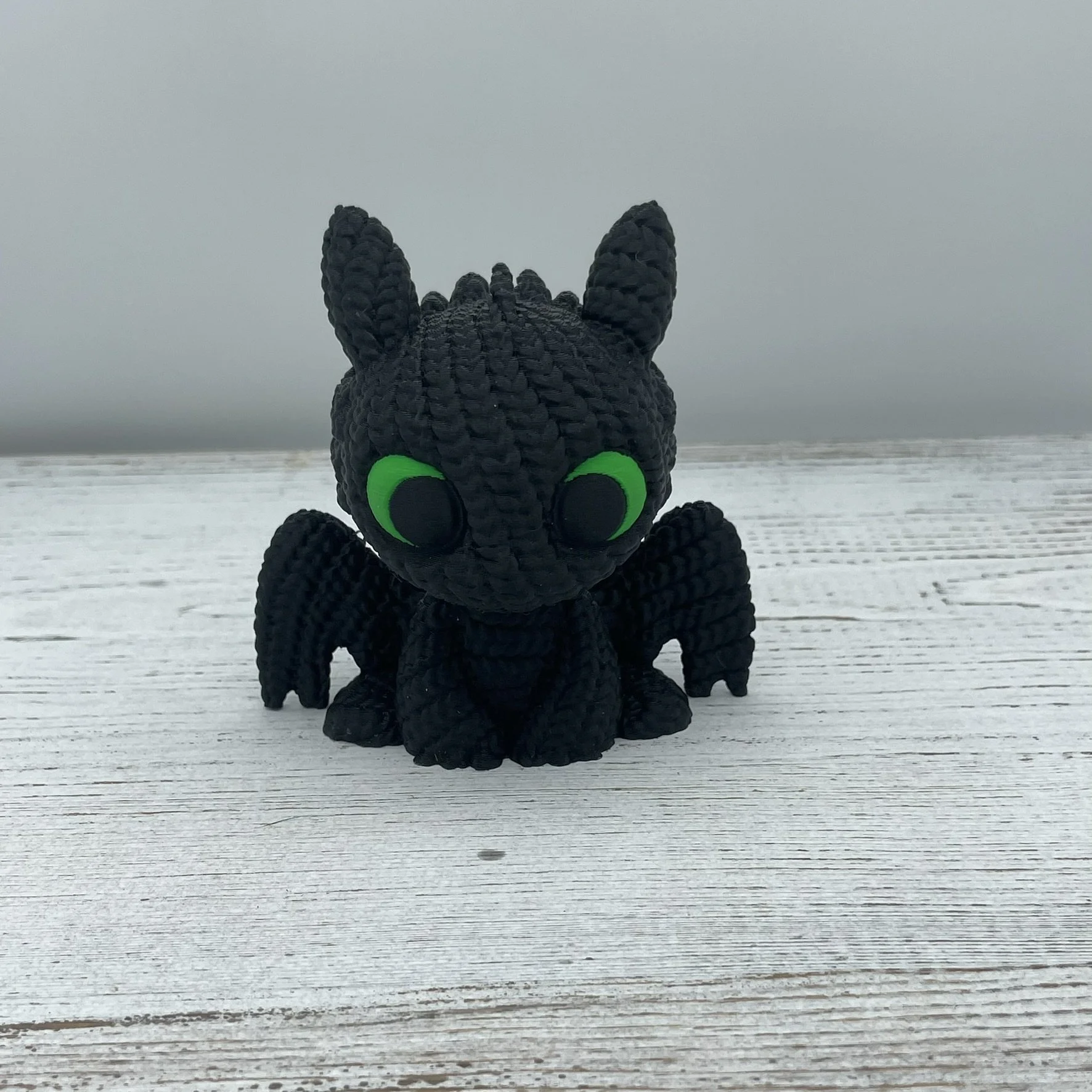 Toothless the Knit-Look Night Fury