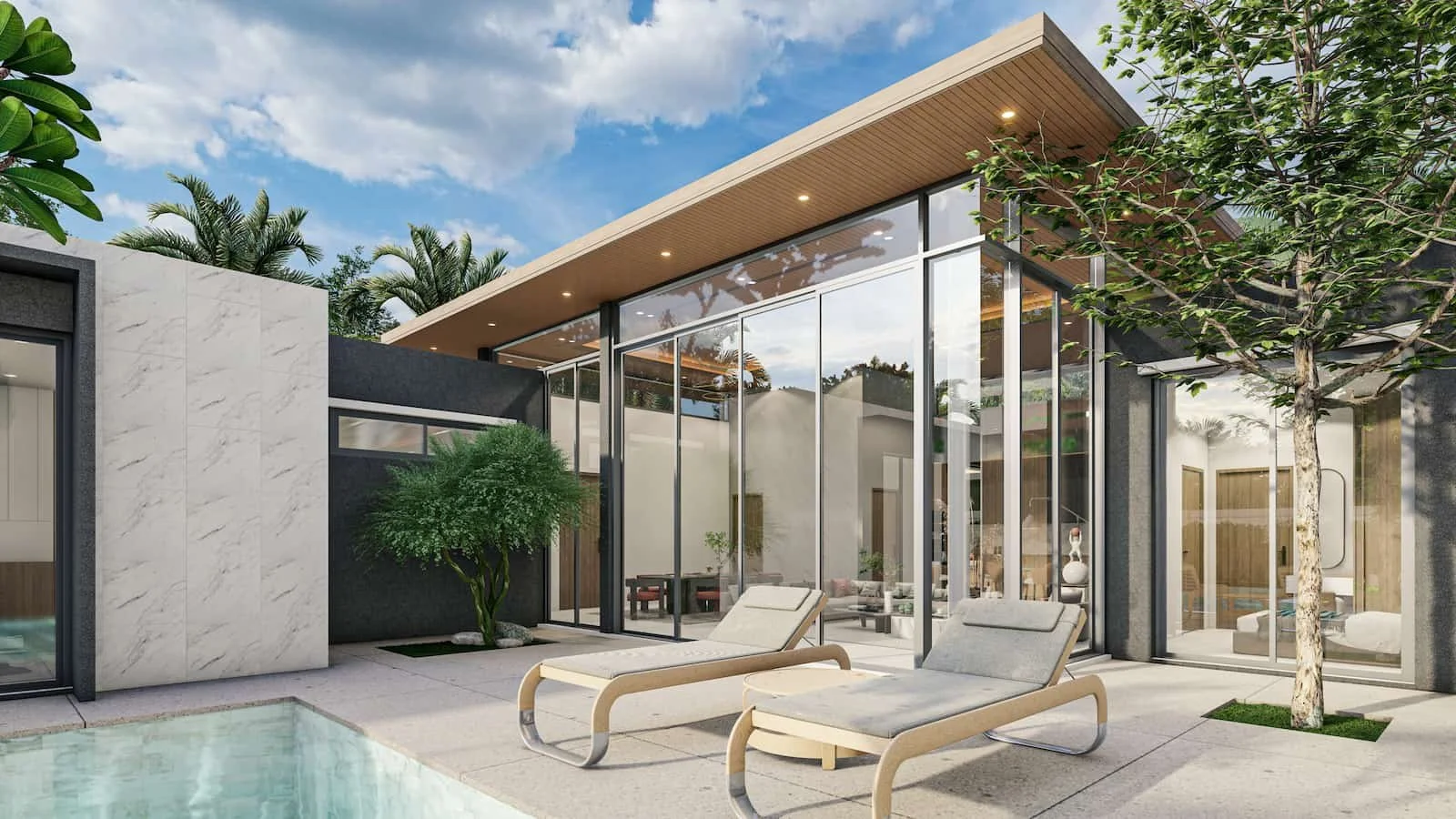 Mouana Serenity Cherngtalay – Luxury private pool villa surrounded by lush tropical landscape in Phuket