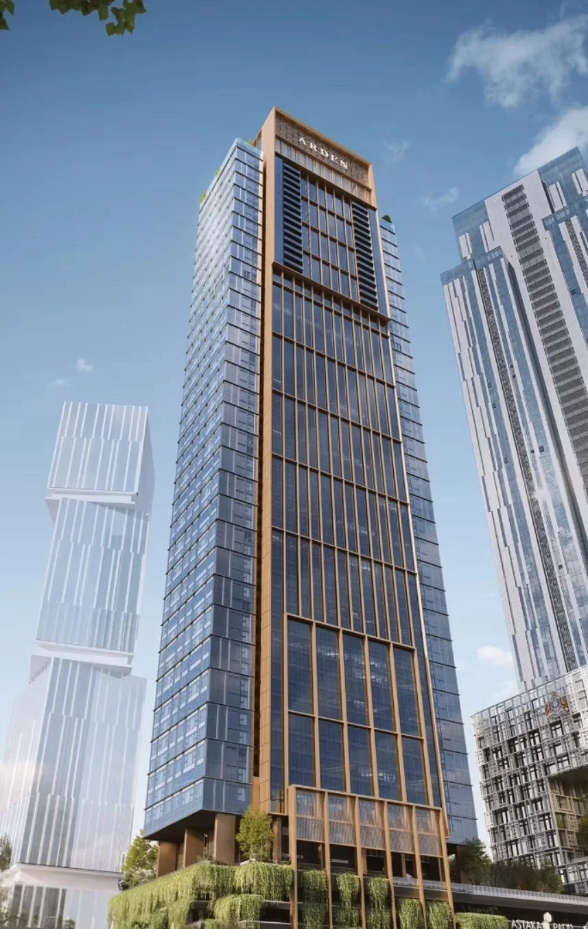 The Arden serviced residence tower rendering in Johor Bahru.