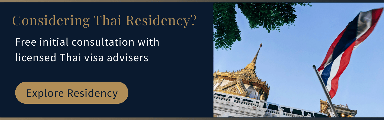 Thai residency consultation call-to-action for foreigners considering long-stay visas in Thailand.