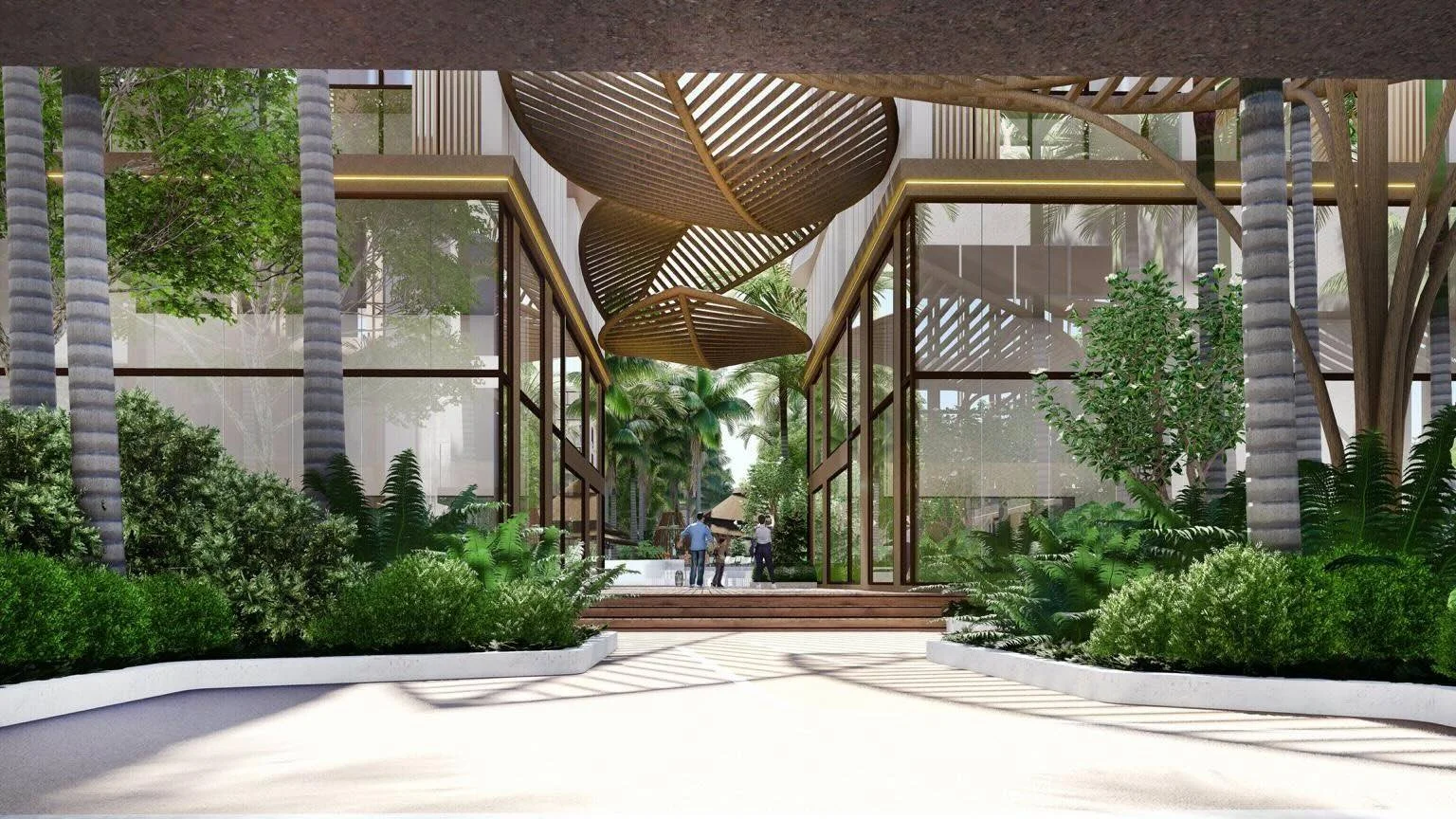 Main entrance lobby and reception area at VIP Tropika Phuket.