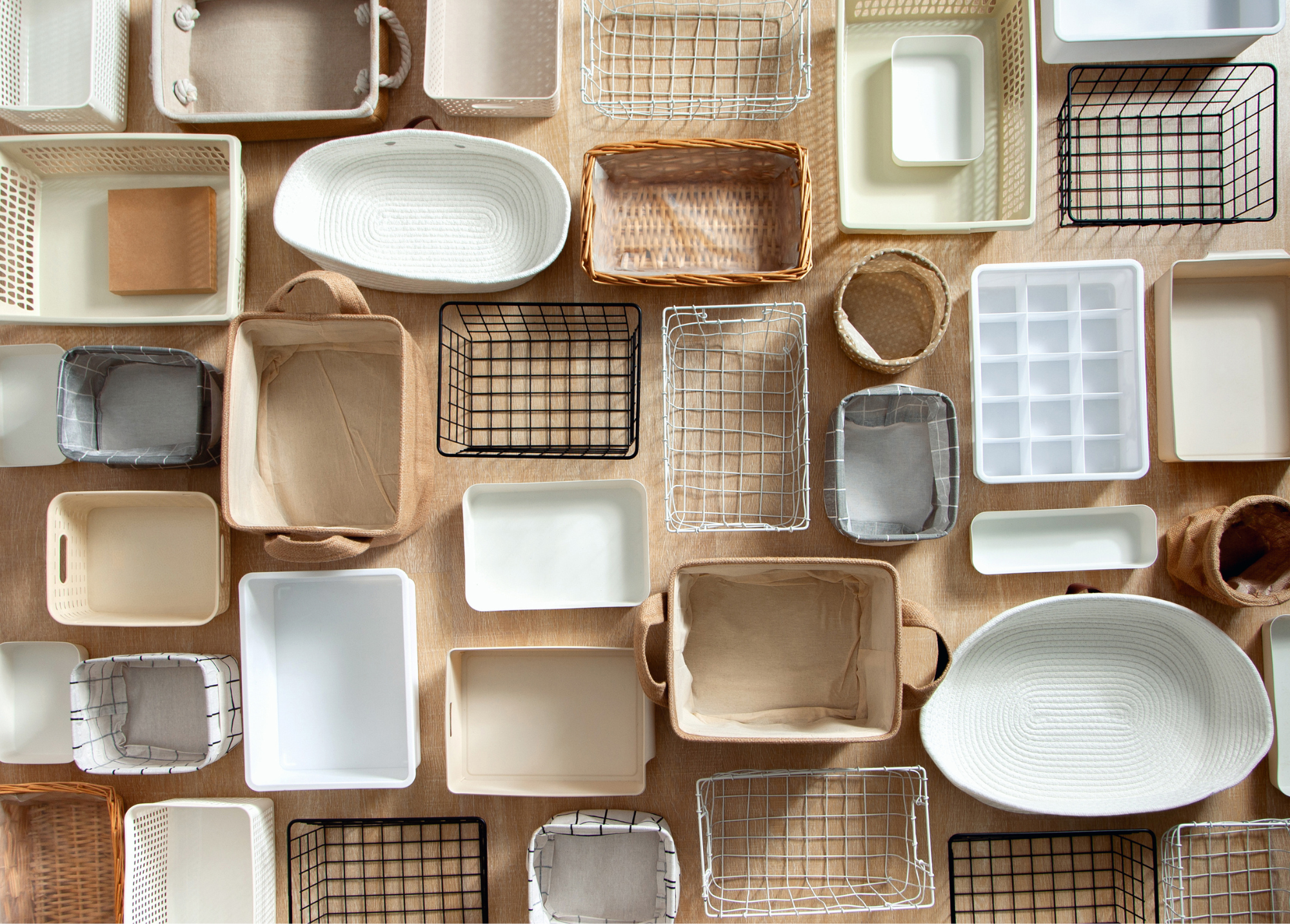 Storage Bins for Home Organizing