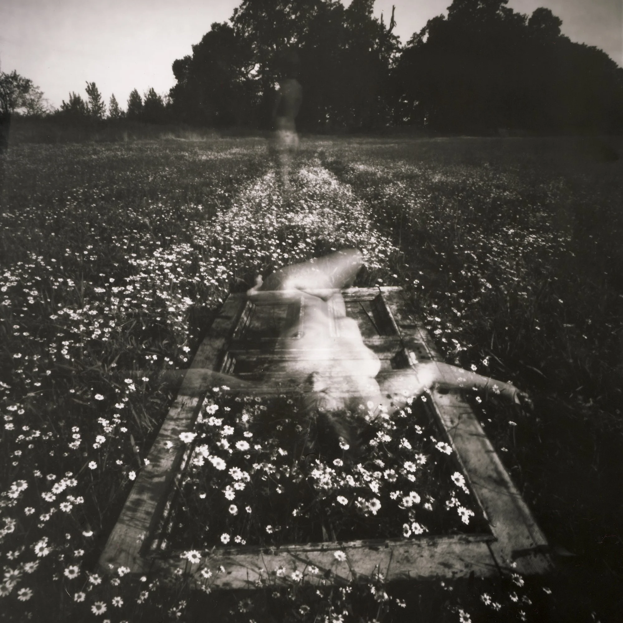 Pinhole Photograph With An 8x10 Camera