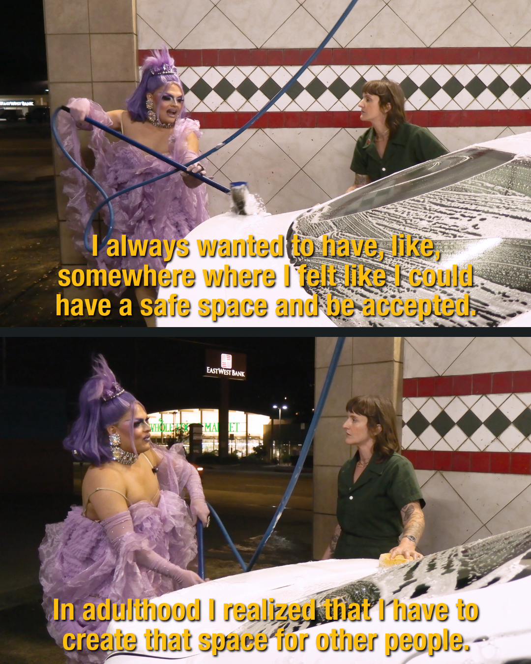 Episode 3 featuring Anya Body. Created and hosted by Christiana Lopez, Car Wash Confessional is a talk show uncovering all the messy bits that make us tick. Set at a classic Los Angeles self serve coin-op car wash, the show features guests hand washi
