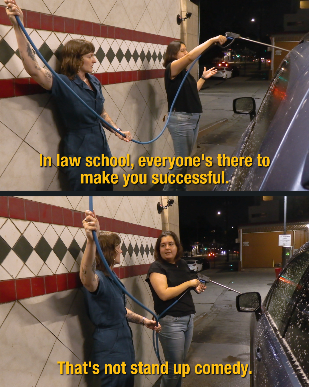 Episode 2 featuring Kimia Hashemian. Created and hosted by Christiana Lopez, Car Wash Confessional is a talk show uncovering all the messy bits that make us tick. Set at a classic Los Angeles self serve coin-op car wash, the show features guests hand