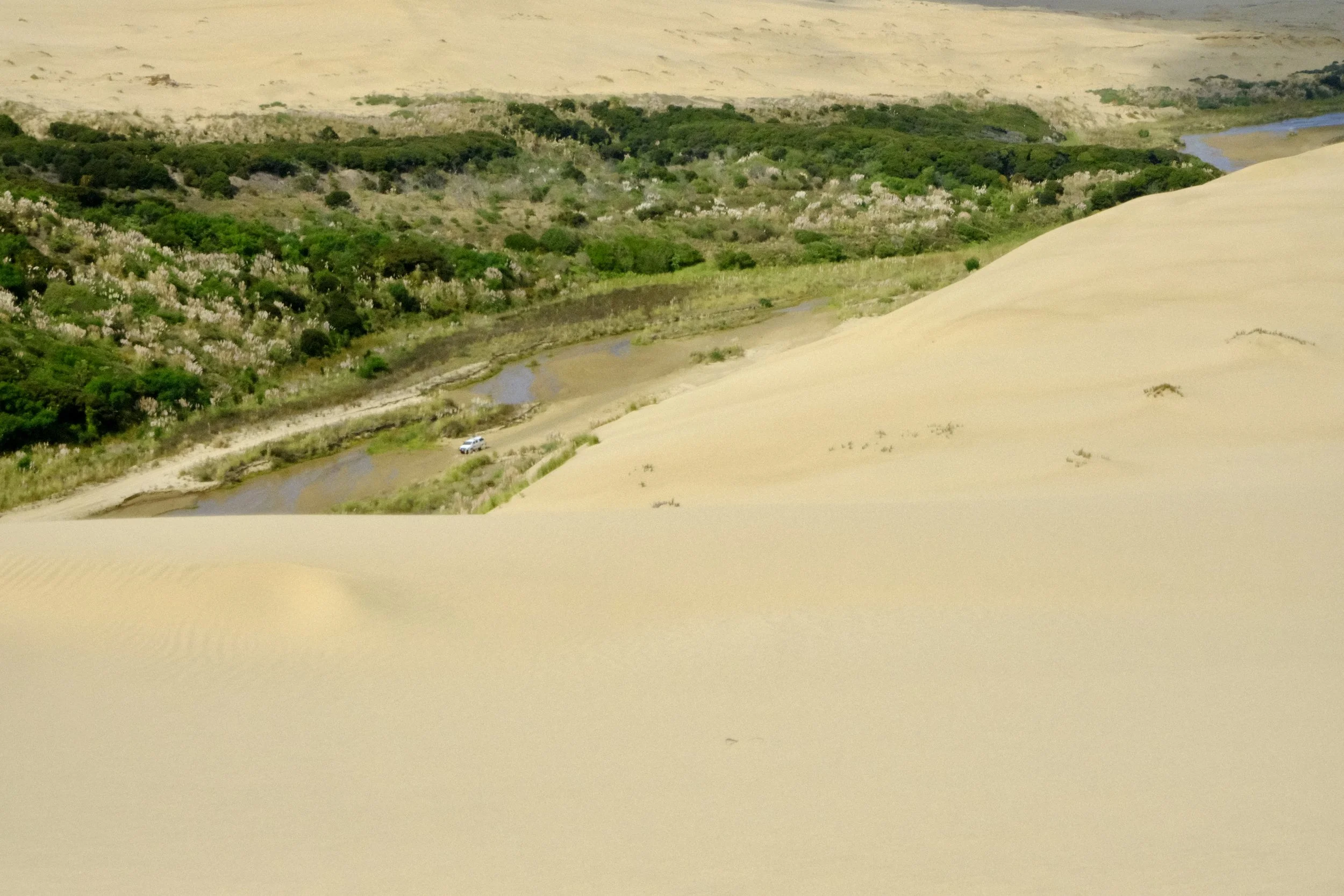 La route est une rivière